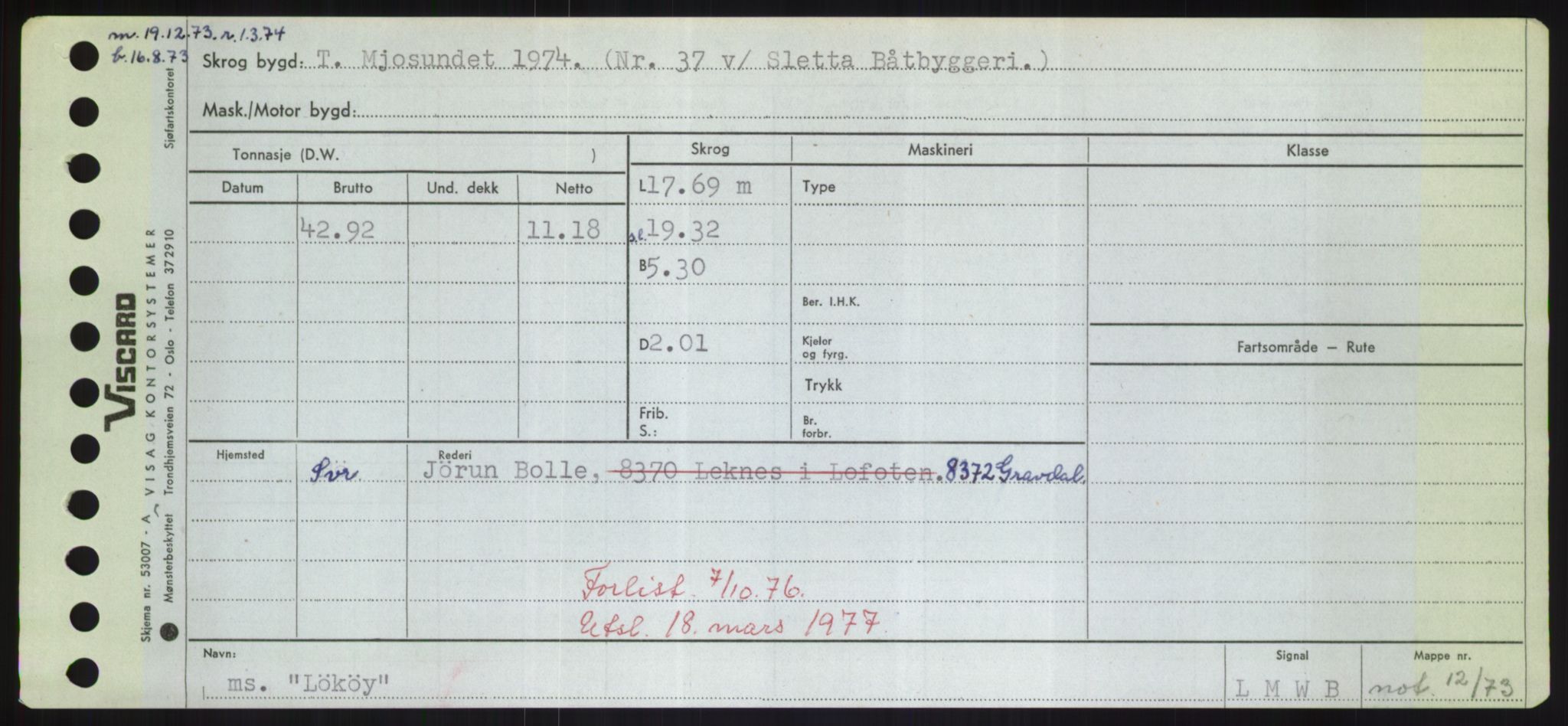 Sjøfartsdirektoratet med forløpere, Skipsmålingen, AV/RA-S-1627/H/Hd/L0023: Fartøy, Lia-Løv, p. 541