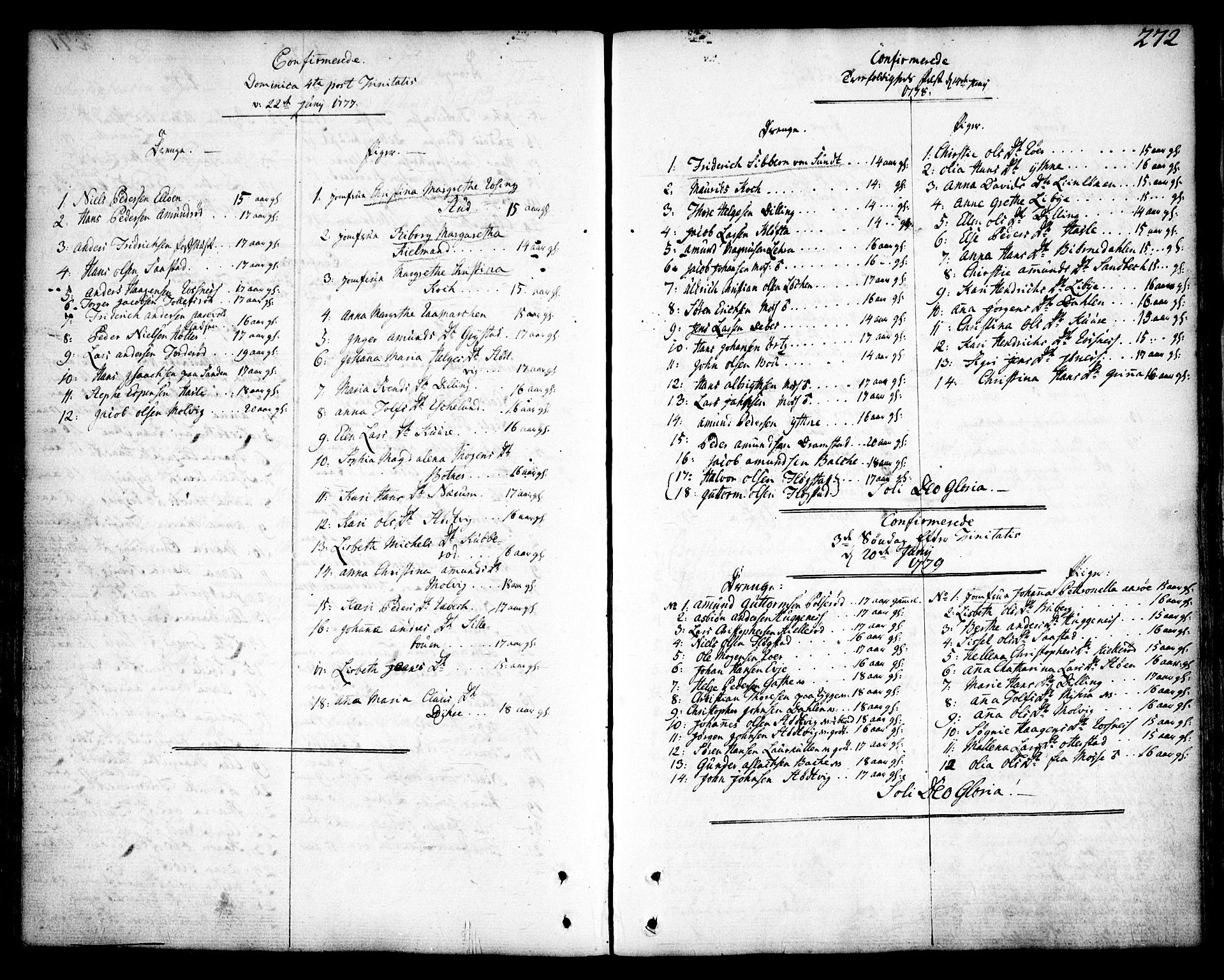 Rygge prestekontor Kirkebøker, SAO/A-10084b/F/Fa/L0002: Parish register (official) no. 2, 1771-1814, p. 272