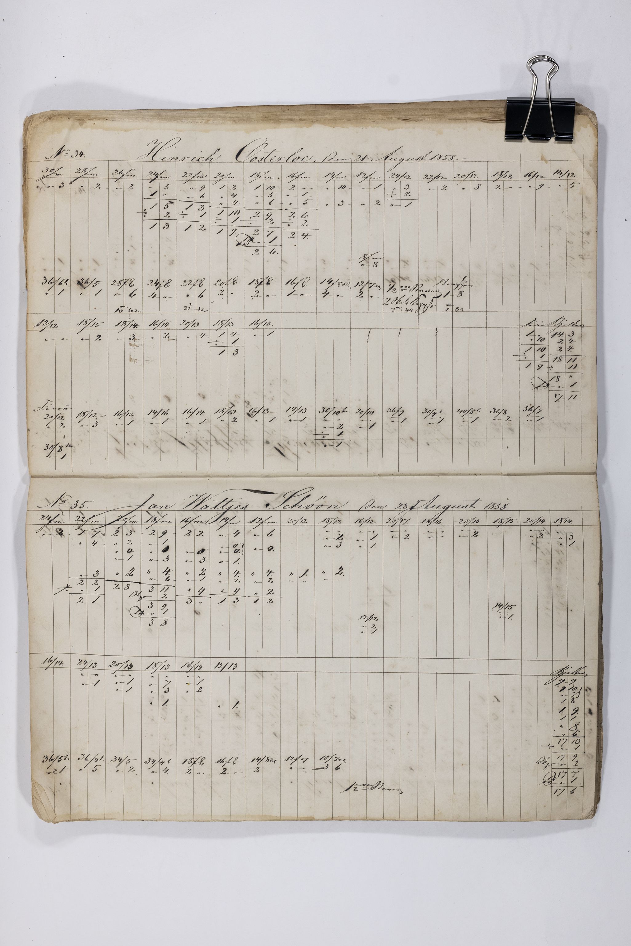 Blehr/ Kjellestad, TEMU/TGM-A-1212/E/Eb/L0008: Ladnings Liste, 1857-1859, p. 62