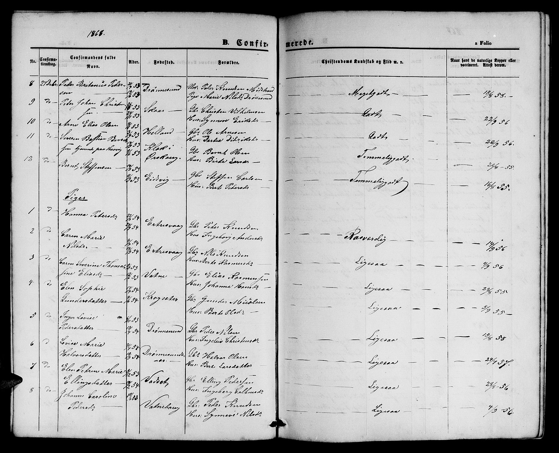 Ministerialprotokoller, klokkerbøker og fødselsregistre - Møre og Romsdal, AV/SAT-A-1454/525/L0375: Parish register (copy) no. 525C01, 1865-1879, p. 75