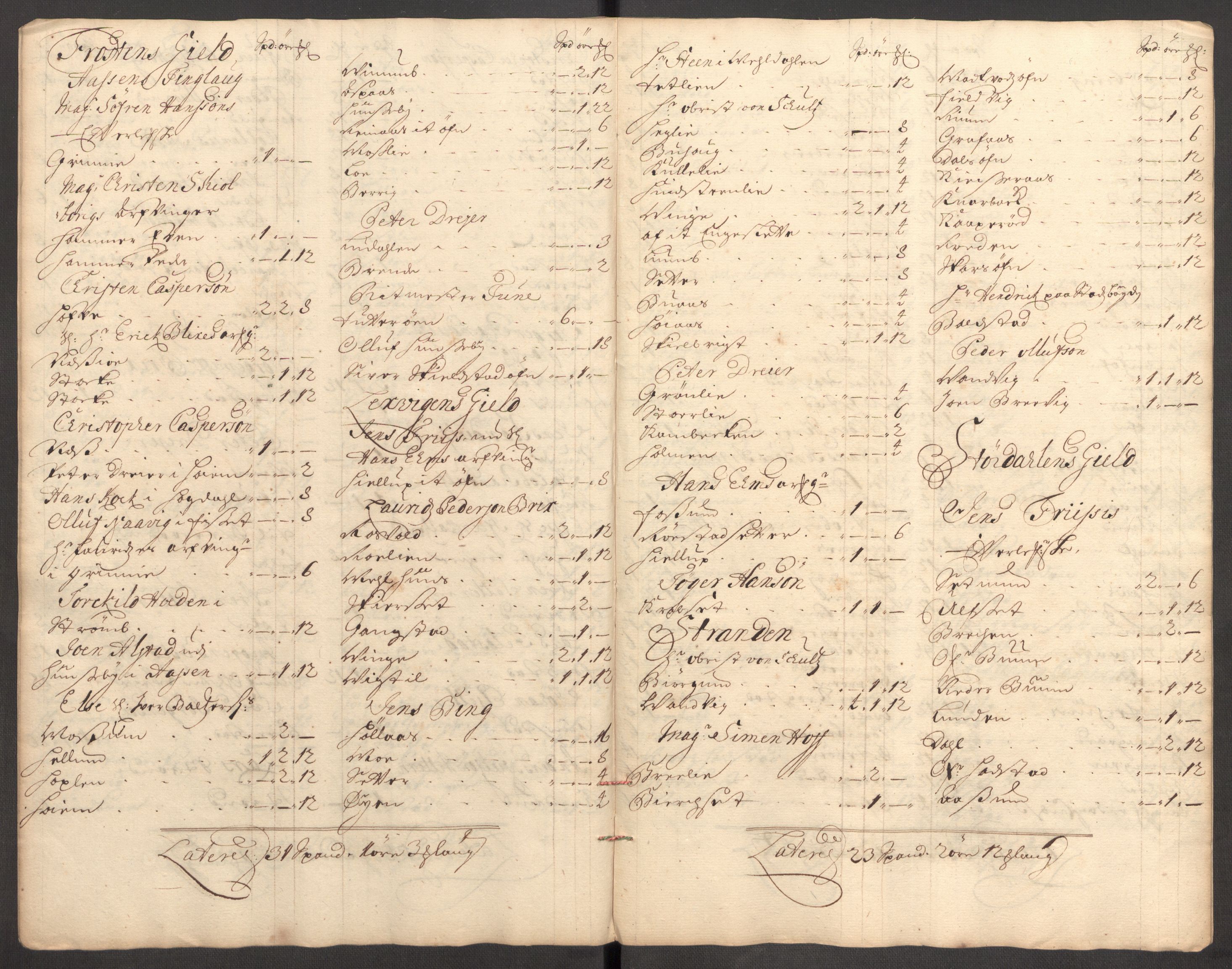 Rentekammeret inntil 1814, Reviderte regnskaper, Fogderegnskap, RA/EA-4092/R62/L4188: Fogderegnskap Stjørdal og Verdal, 1696, p. 114
