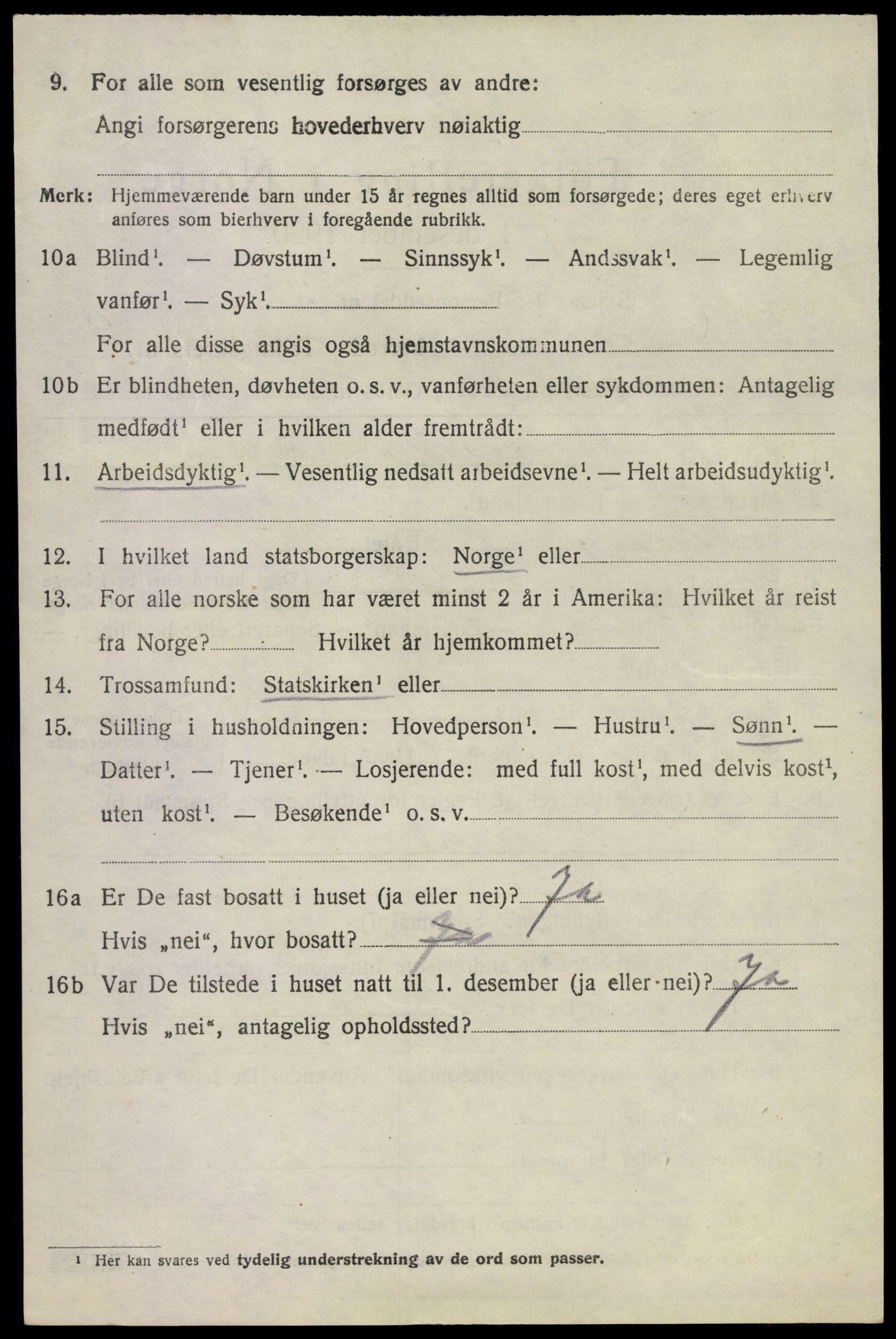 SAKO, 1920 census for Sem, 1920, p. 12930