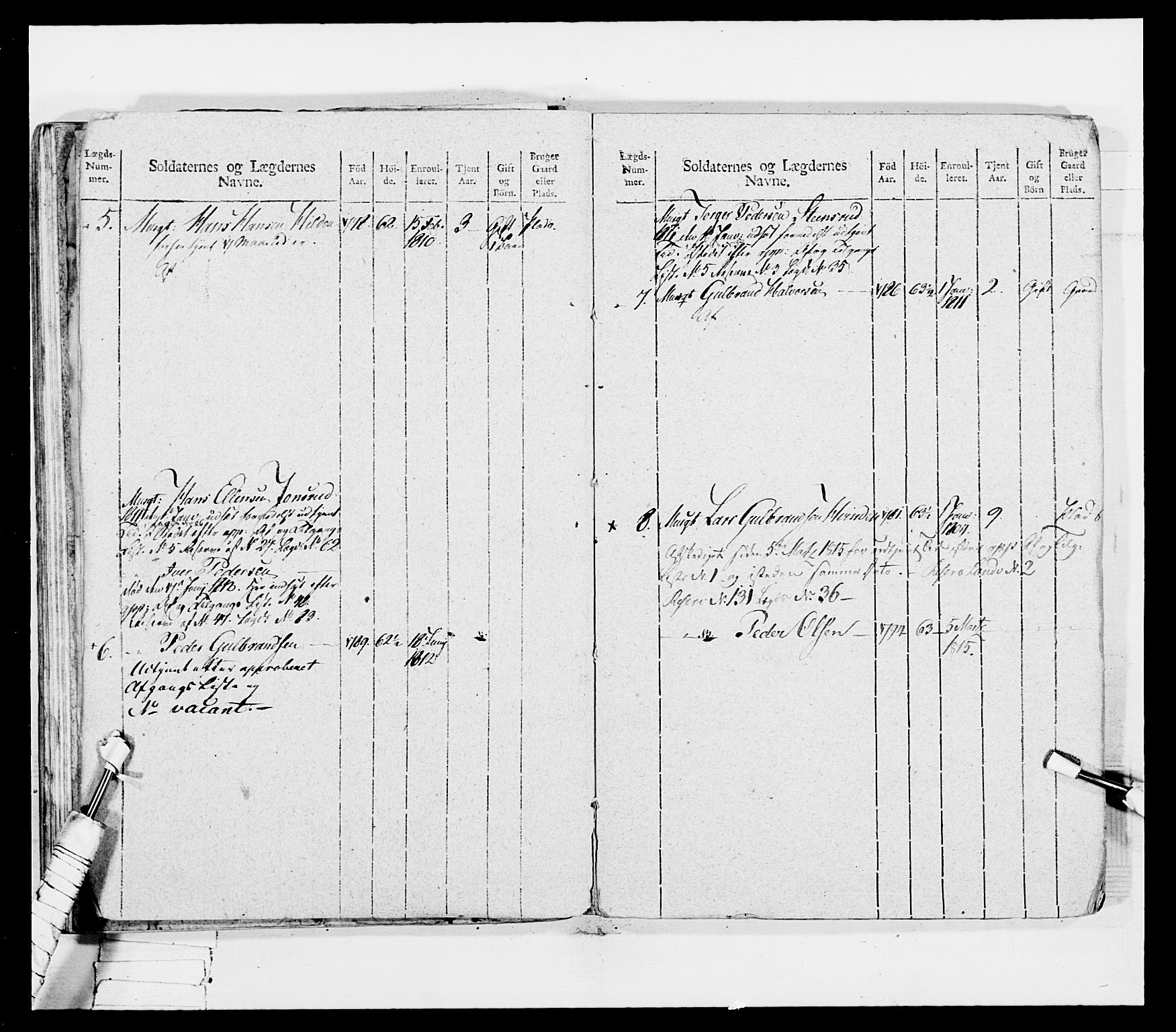 Generalitets- og kommissariatskollegiet, Det kongelige norske kommissariatskollegium, AV/RA-EA-5420/E/Eh/L0036a: Nordafjelske gevorbne infanteriregiment, 1813, p. 516