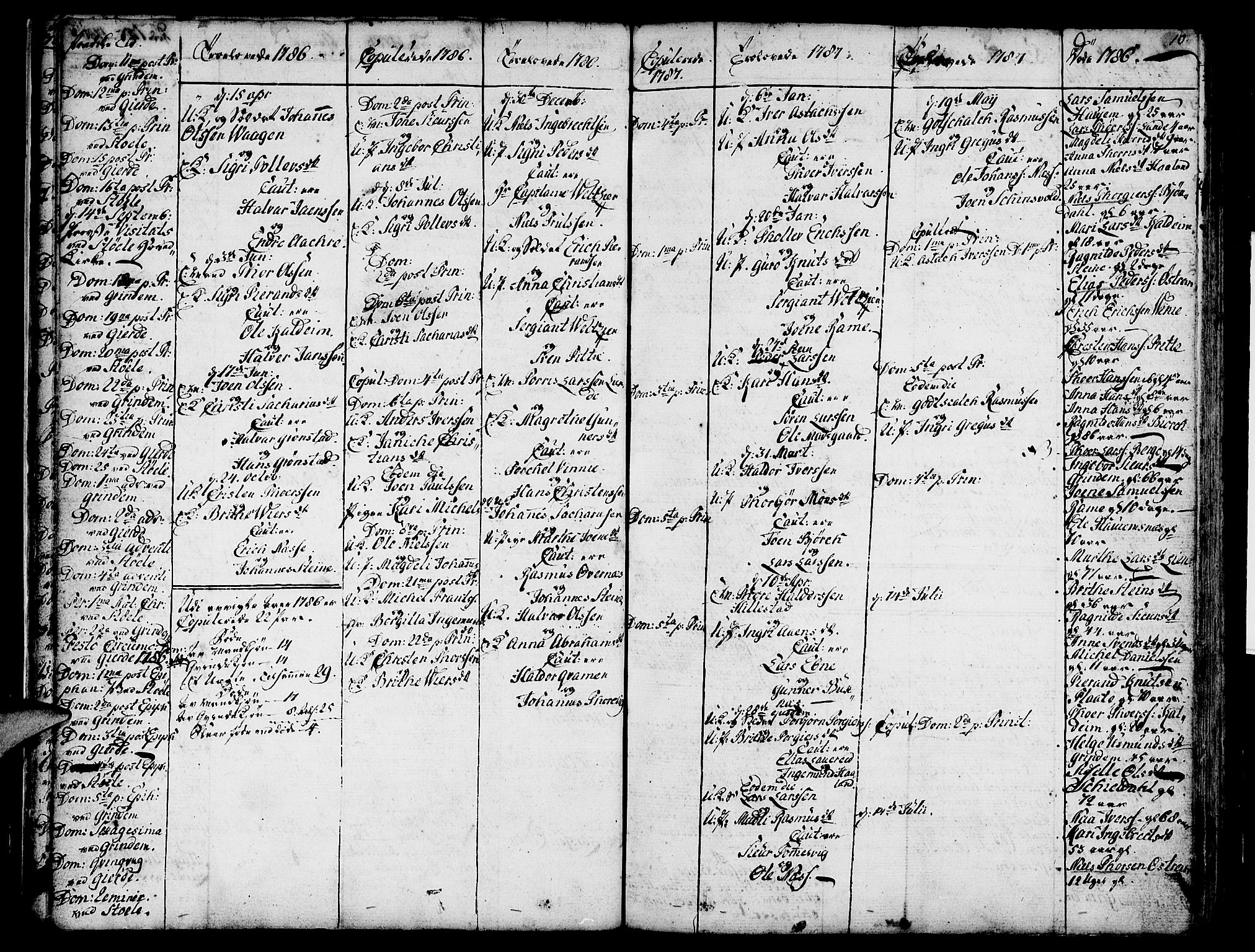 Etne sokneprestembete, SAB/A-75001/H/Haa: Parish register (official) no. A 4, 1782-1807, p. 10