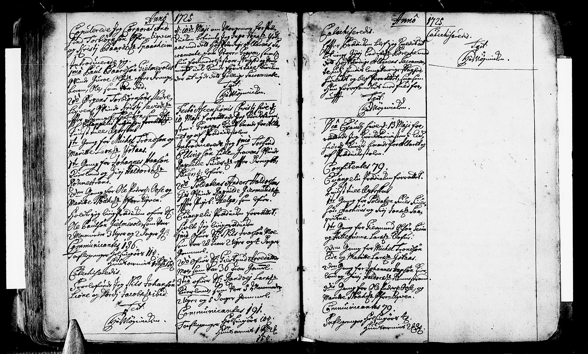 Ulvik sokneprestembete, SAB/A-78801/H/Haa: Parish register (official) no. A 4, 1718-1725, p. 124