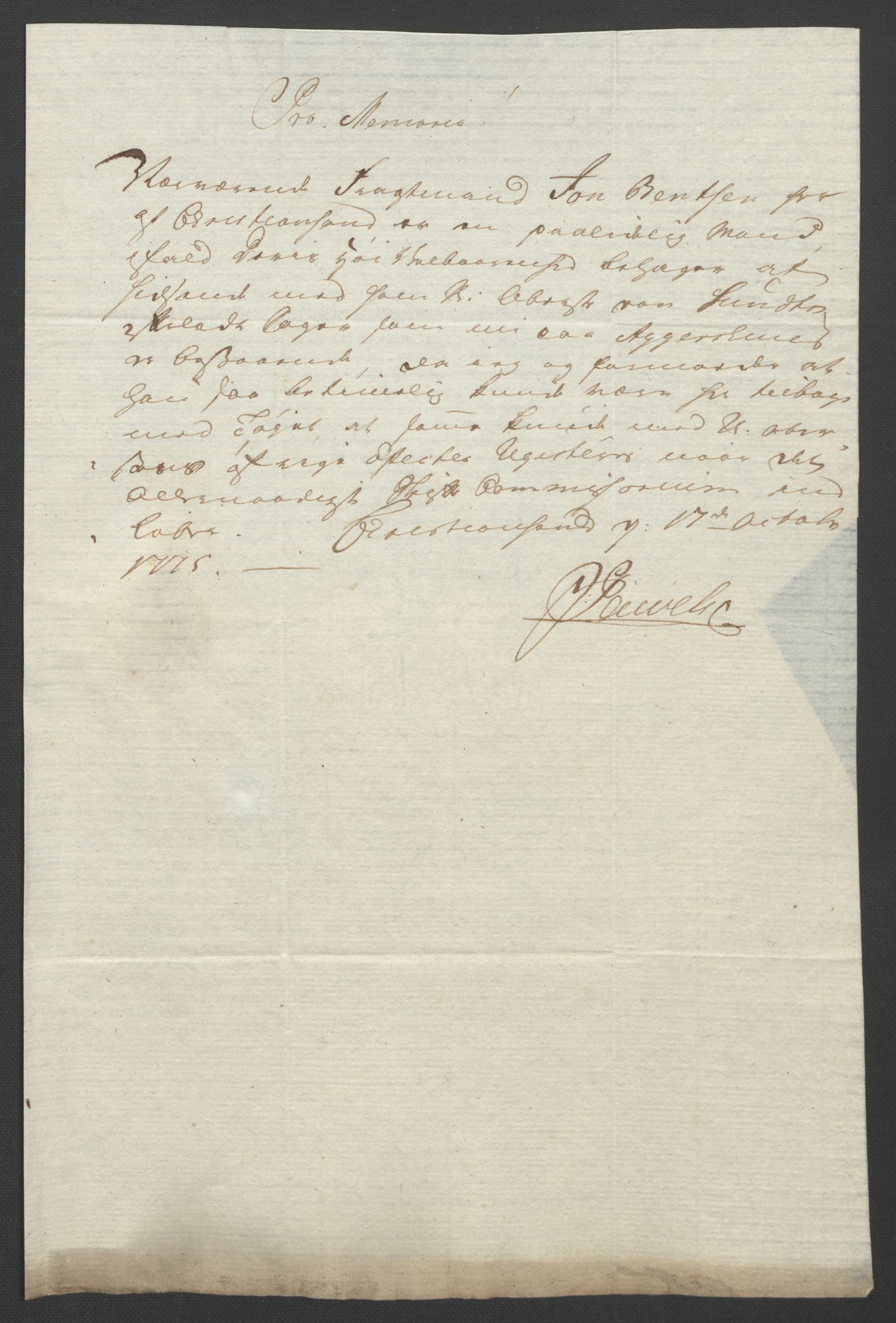 Forsvaret, Generalauditøren, AV/RA-RAFA-1772/F/Fj/Fja/L0034: --, 1753-1817, p. 575