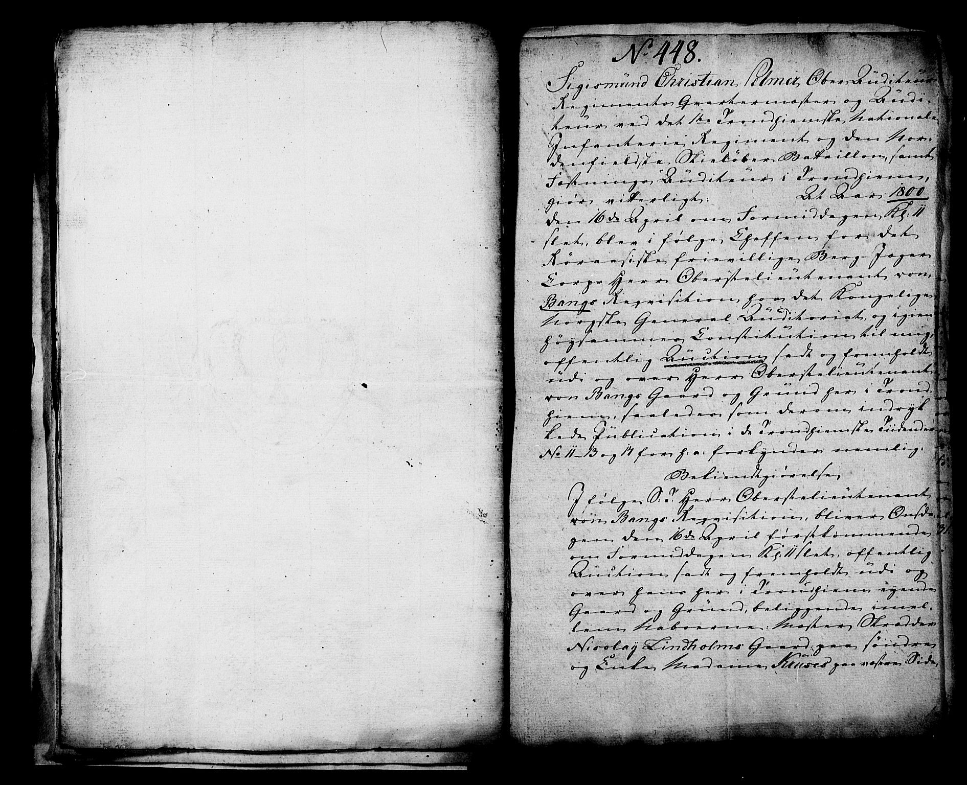 Forsvaret, Generalauditøren, AV/RA-RAFA-1772/F/Fj/Fja/L0003: --, 1798-1820, p. 42