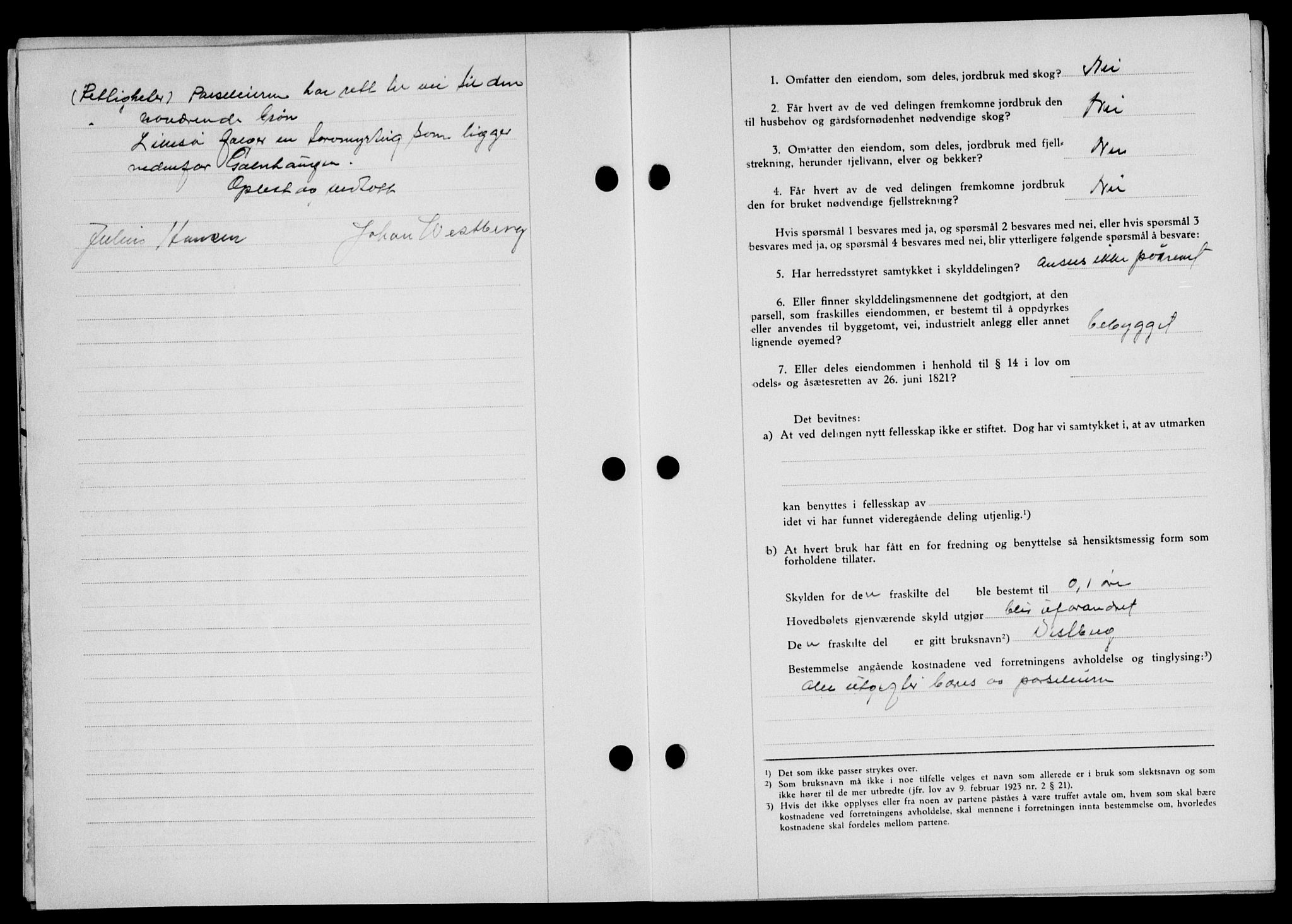 Lofoten sorenskriveri, AV/SAT-A-0017/1/2/2C/L0010a: Mortgage book no. 10a, 1942-1943, Diary no: : 1802/1942