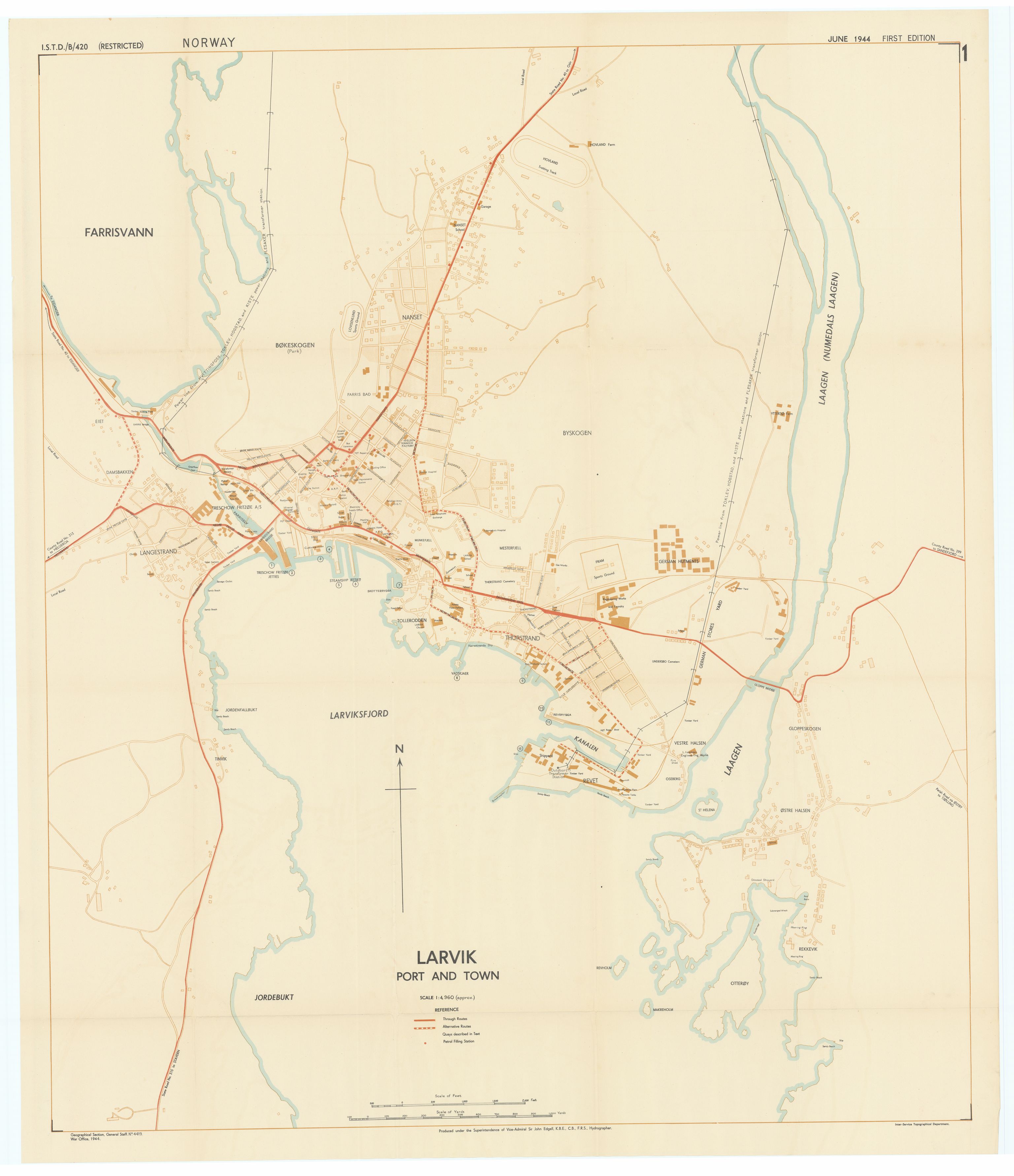 Forsvaret, Forsvarets overkommando II, AV/RA-RAFA-3915/D/Dd/L0024: Vestfold, 1943-1945, p. 201