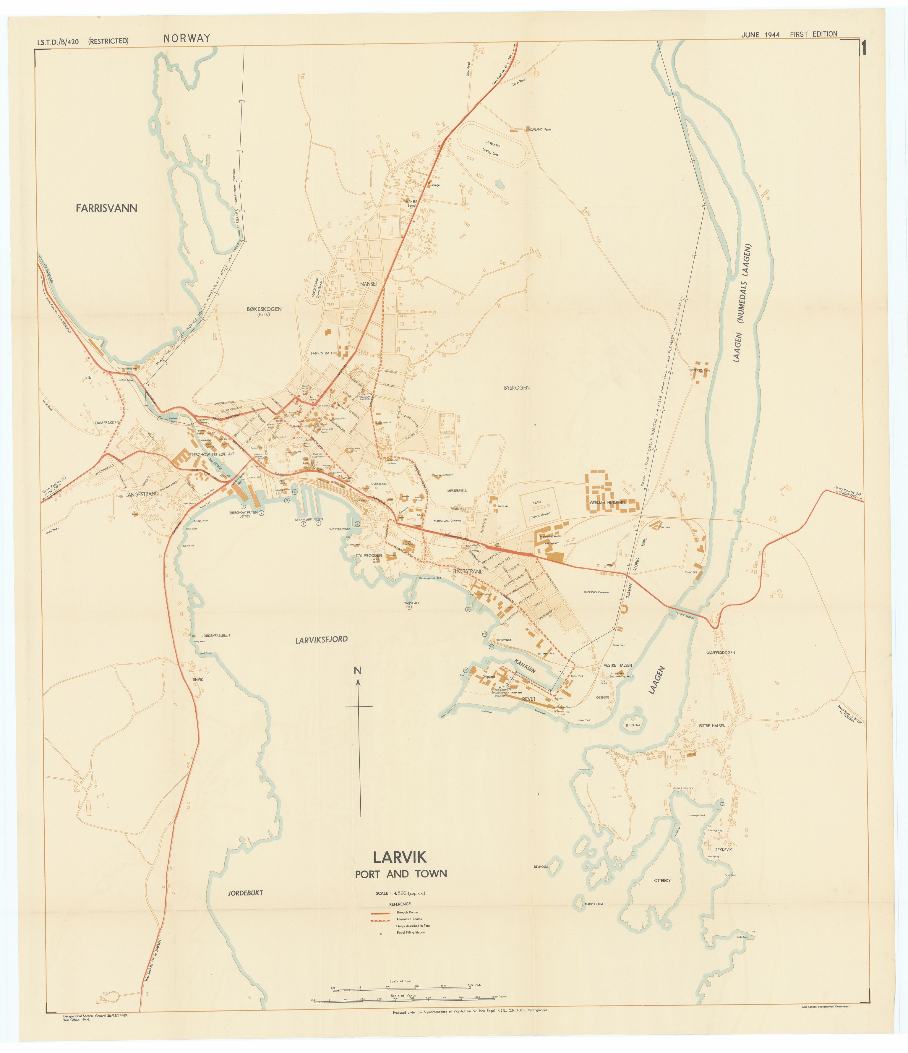 Forsvaret, Forsvarets overkommando II, RA/RAFA-3915/D/Dd/L0024: Vestfold, 1943-1945, p. 201