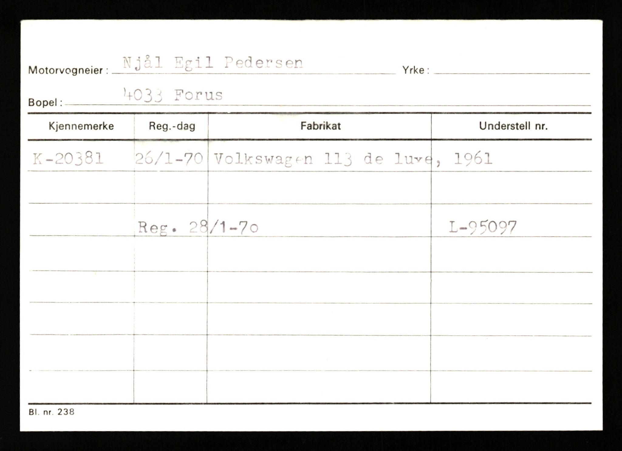 Stavanger trafikkstasjon, AV/SAST-A-101942/0/G/L0004: Registreringsnummer: 15497 - 22957, 1930-1971, p. 2198