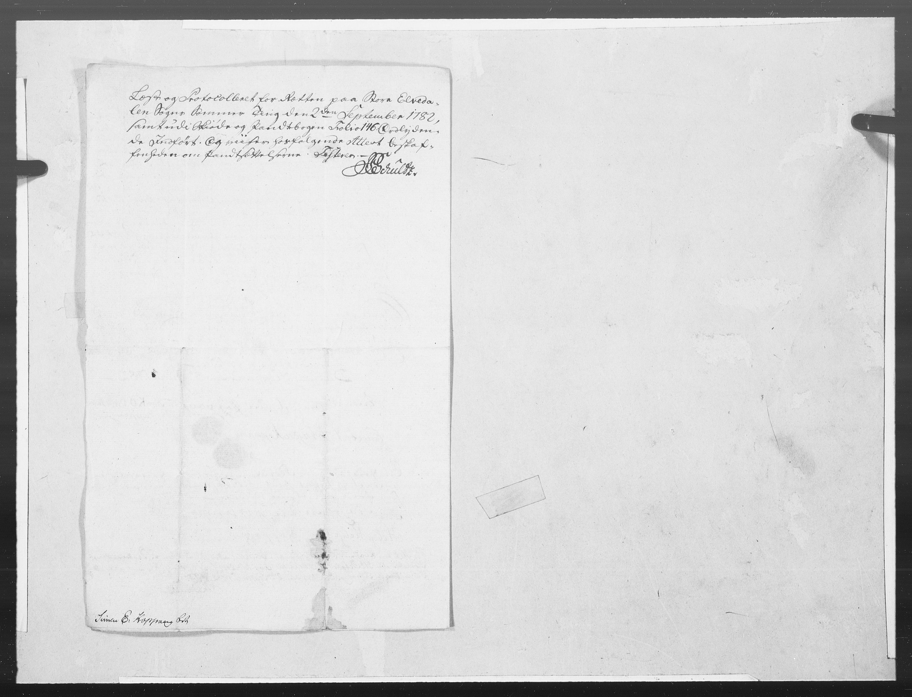 Danske Kanselli 1572-1799, AV/RA-EA-3023/F/Fc/Fcc/Fcca/L0244: Norske innlegg 1572-1799, 1782, p. 158