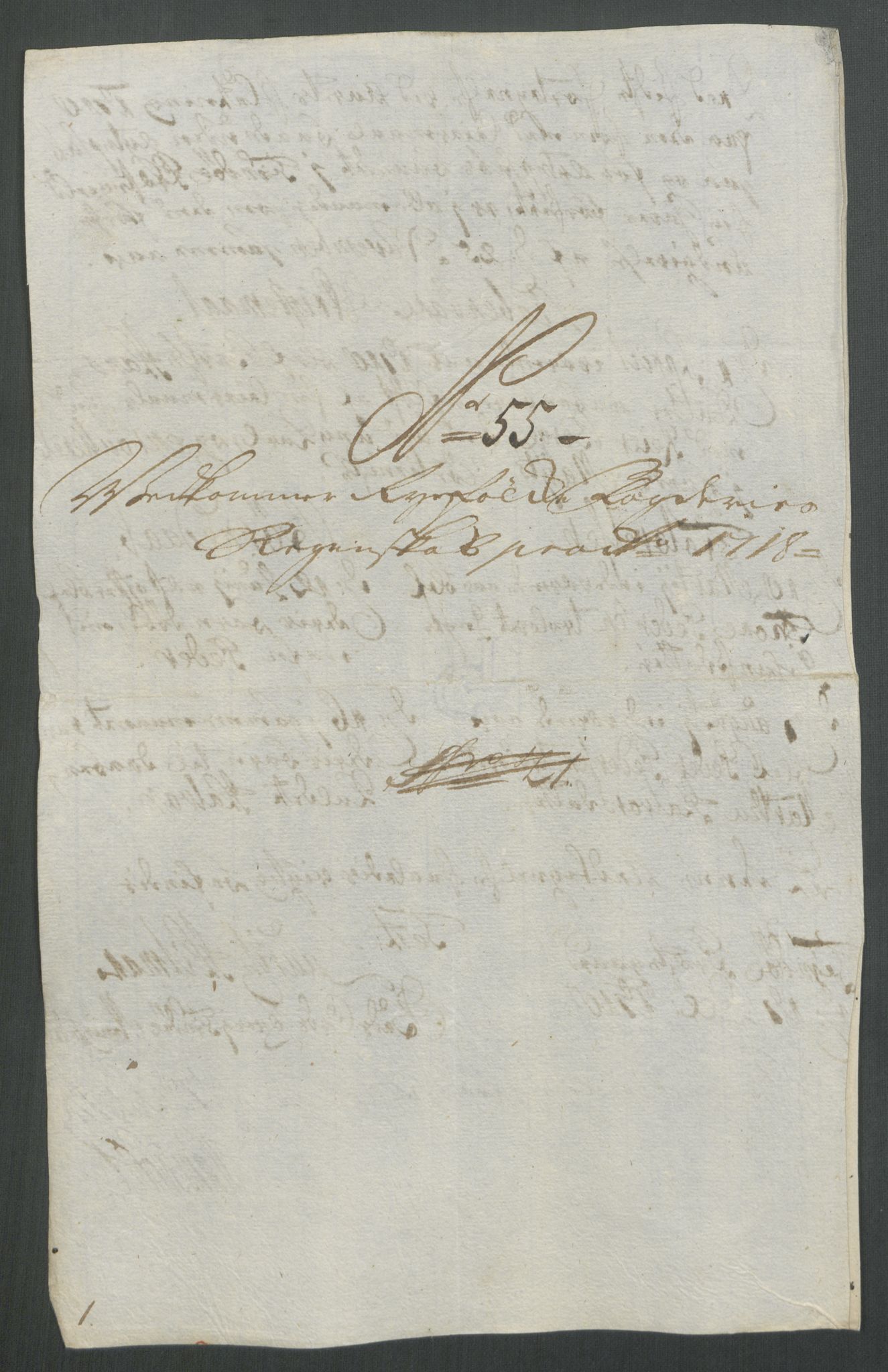 Rentekammeret inntil 1814, Reviderte regnskaper, Fogderegnskap, AV/RA-EA-4092/R47/L2871: Fogderegnskap Ryfylke, 1718, p. 299