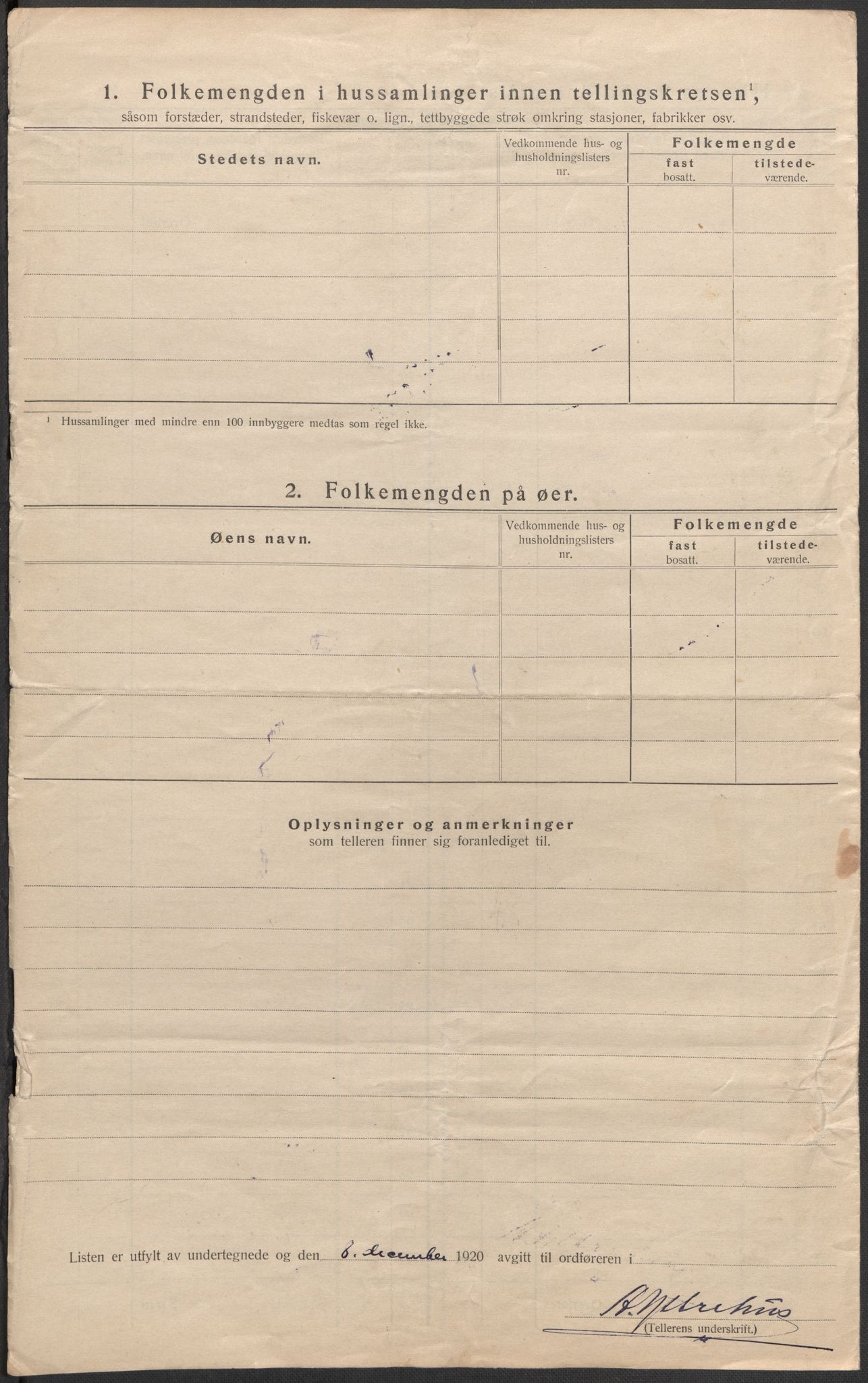 SAB, 1920 census for Bremanger, 1920, p. 44