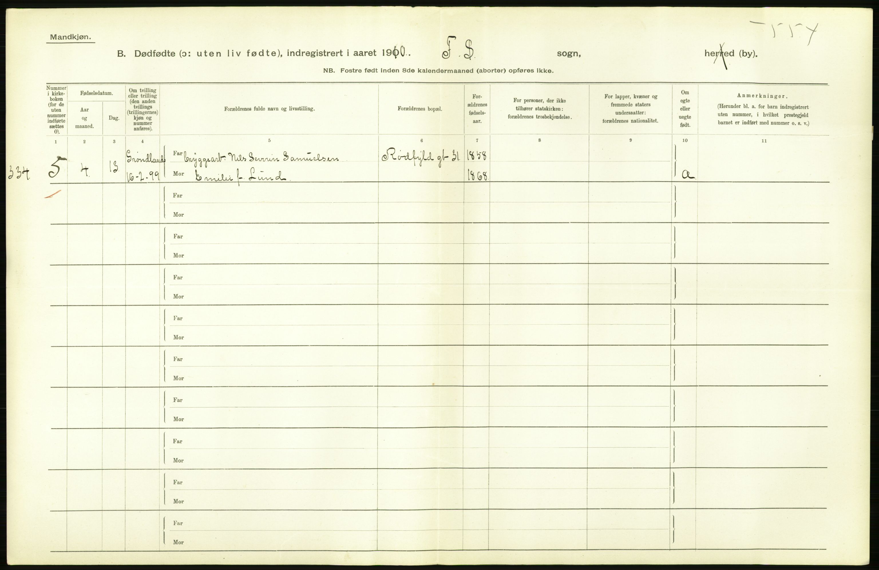 Statistisk sentralbyrå, Sosiodemografiske emner, Befolkning, AV/RA-S-2228/D/Df/Dfa/Dfah/L0009: Kristiania: Gifte og dødfødte., 1910, p. 746