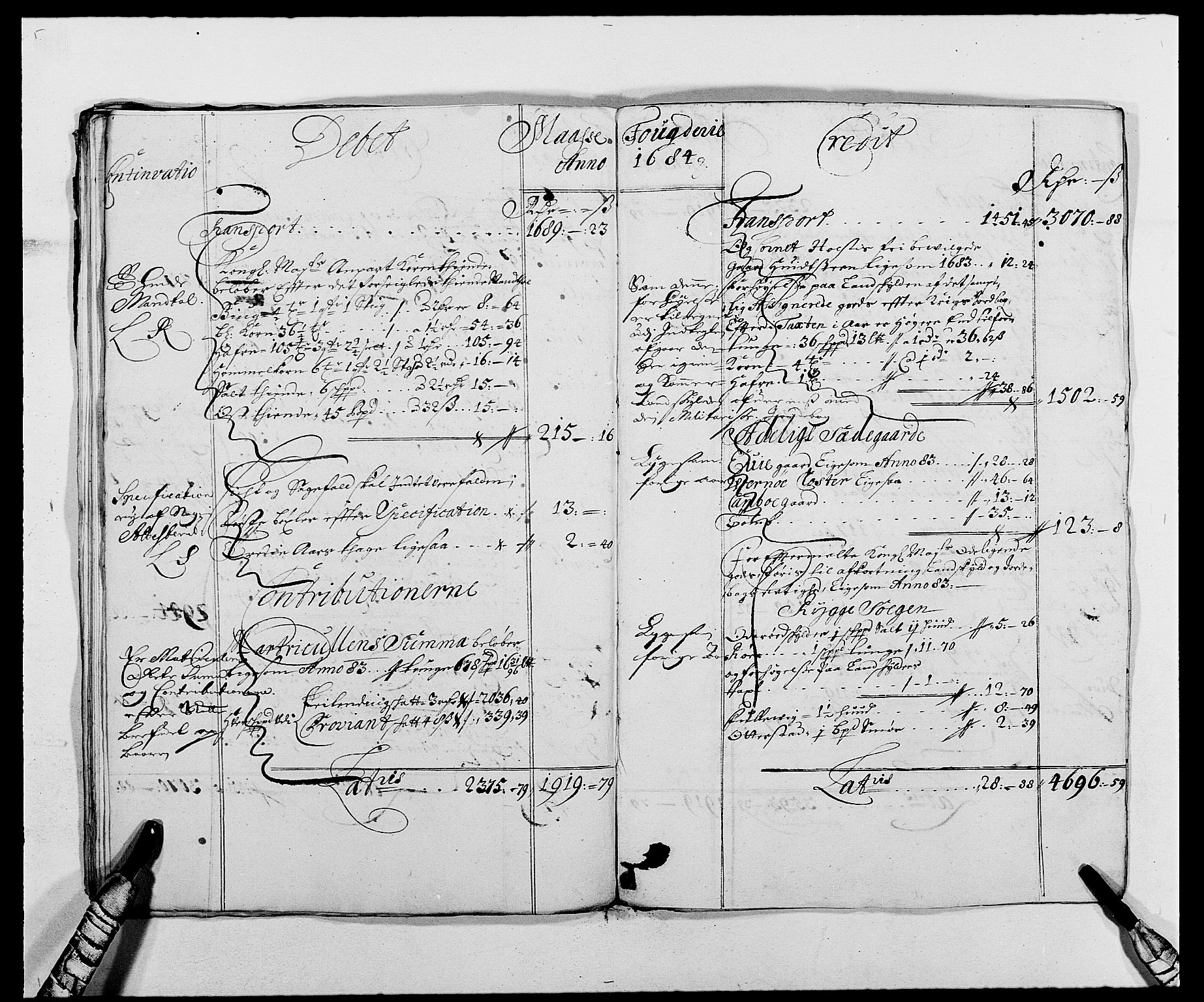 Rentekammeret inntil 1814, Reviderte regnskaper, Fogderegnskap, AV/RA-EA-4092/R02/L0104: Fogderegnskap Moss og Verne kloster, 1682-1684, p. 19