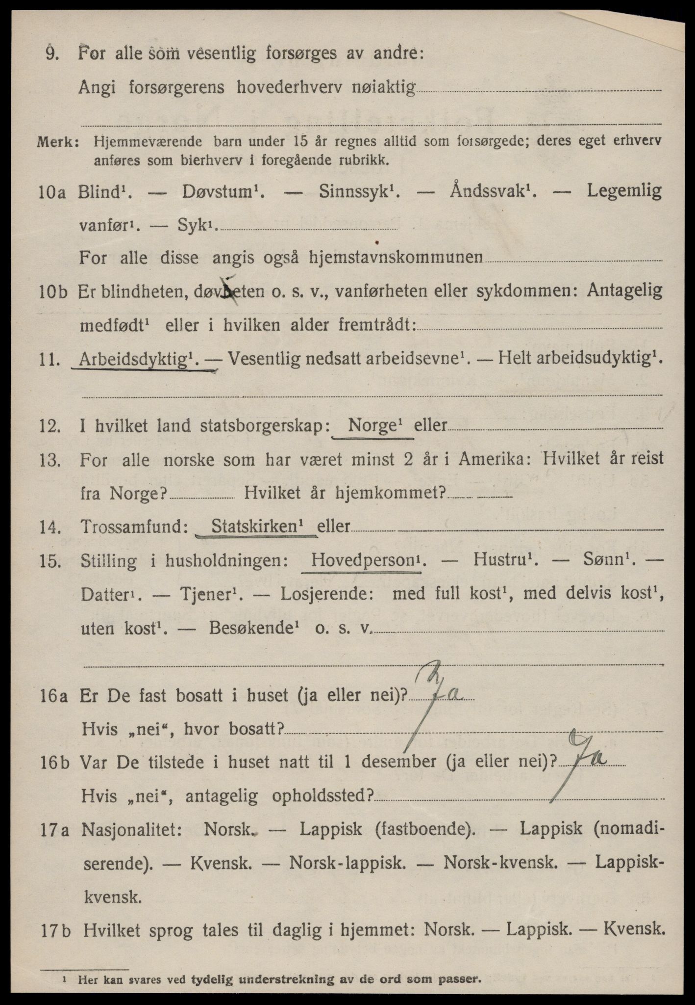 SAT, 1920 census for Rissa, 1920, p. 2334