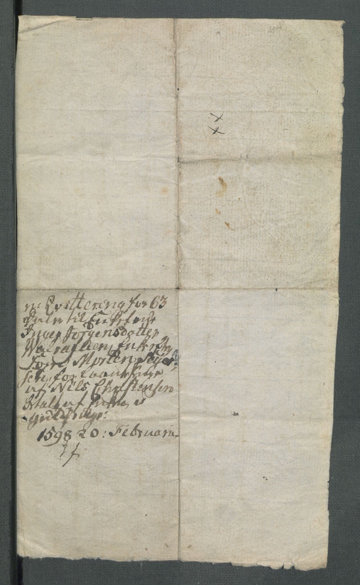 Riksarkivets diplomsamling, AV/RA-EA-5965/F02/L0105: Dokumenter, 1598, p. 5