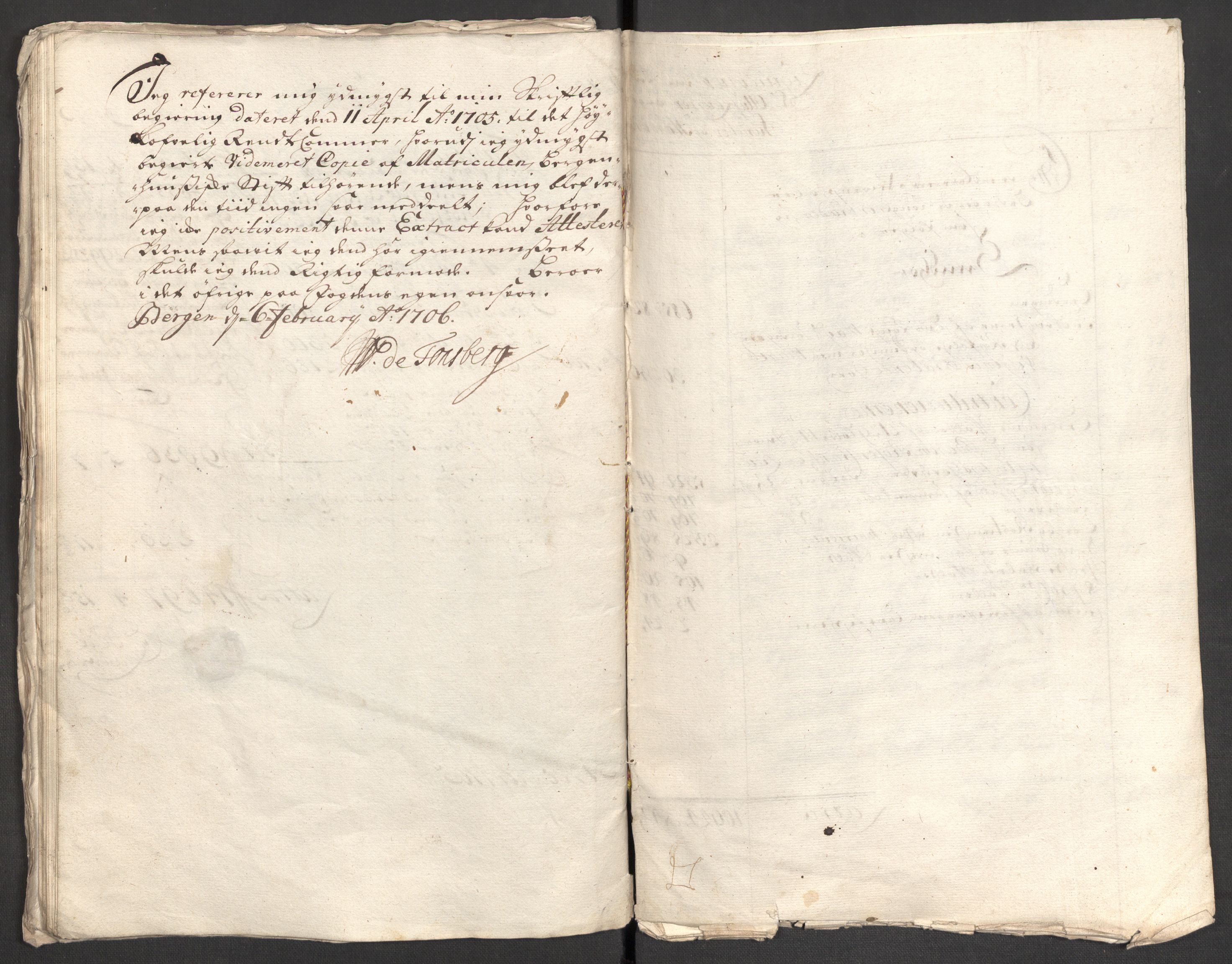 Rentekammeret inntil 1814, Reviderte regnskaper, Fogderegnskap, AV/RA-EA-4092/R48/L2983: Fogderegnskap Sunnhordland og Hardanger, 1705, p. 36