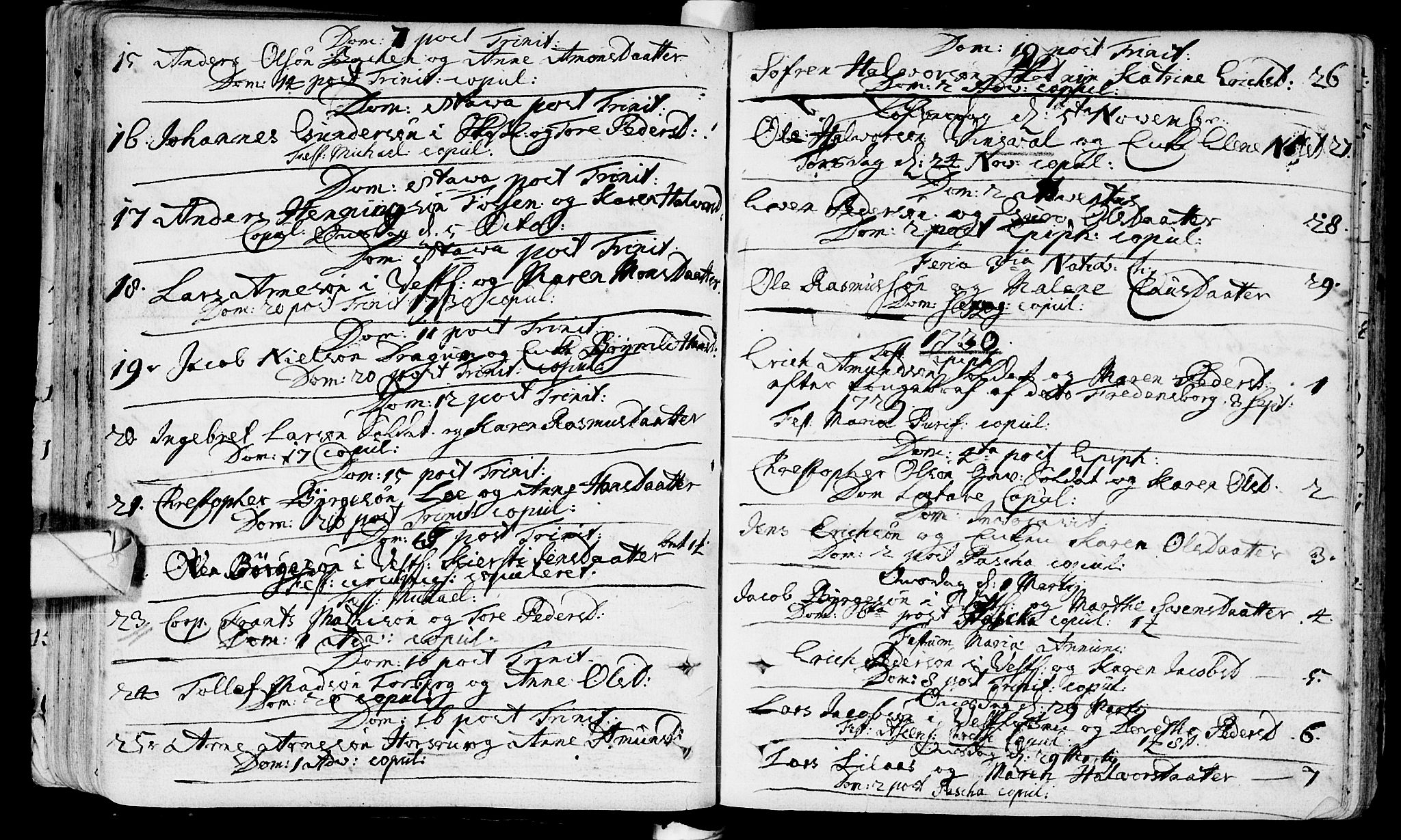 Eiker kirkebøker, AV/SAKO-A-4/F/Fa/L0005: Parish register (official) no. I 5 /1, 1705-1759