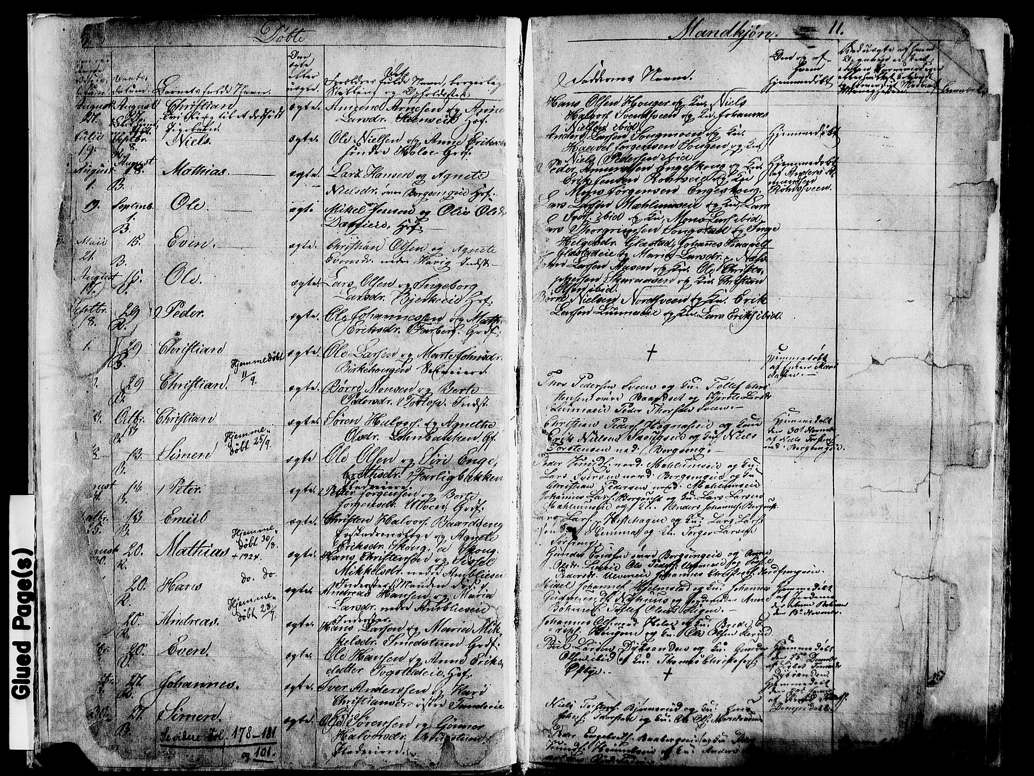 Ringsaker prestekontor, AV/SAH-PREST-014/K/Ka/L0008: Parish register (official) no. 8, 1837-1850, p. 11