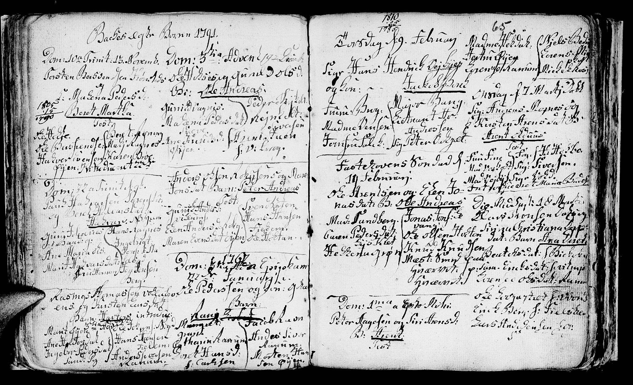 Ministerialprotokoller, klokkerbøker og fødselsregistre - Sør-Trøndelag, SAT/A-1456/604/L0218: Parish register (copy) no. 604C01, 1754-1819, p. 65