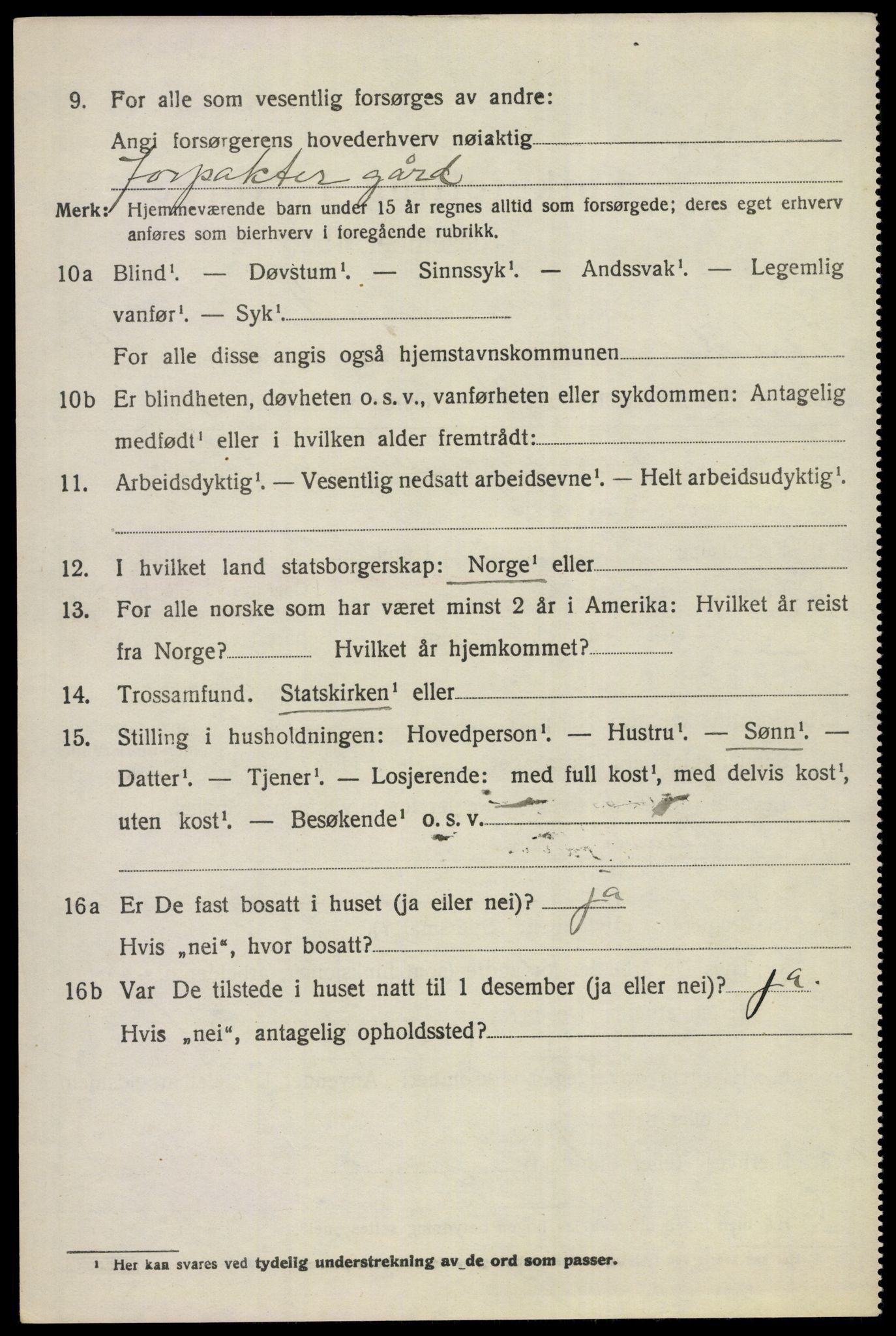 SAKO, 1920 census for Ådal, 1920, p. 4051