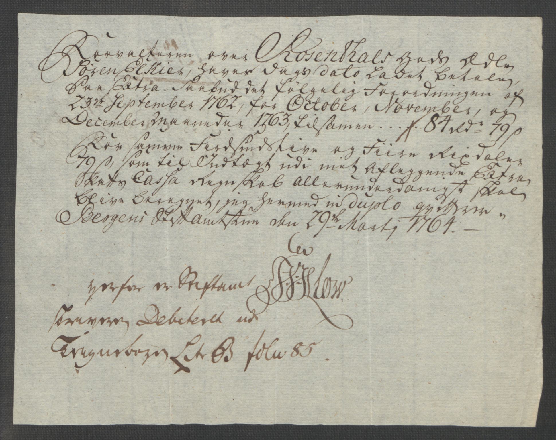 Rentekammeret inntil 1814, Reviderte regnskaper, Fogderegnskap, AV/RA-EA-4092/R49/L3157: Ekstraskatten Rosendal Baroni, 1762-1772, p. 59