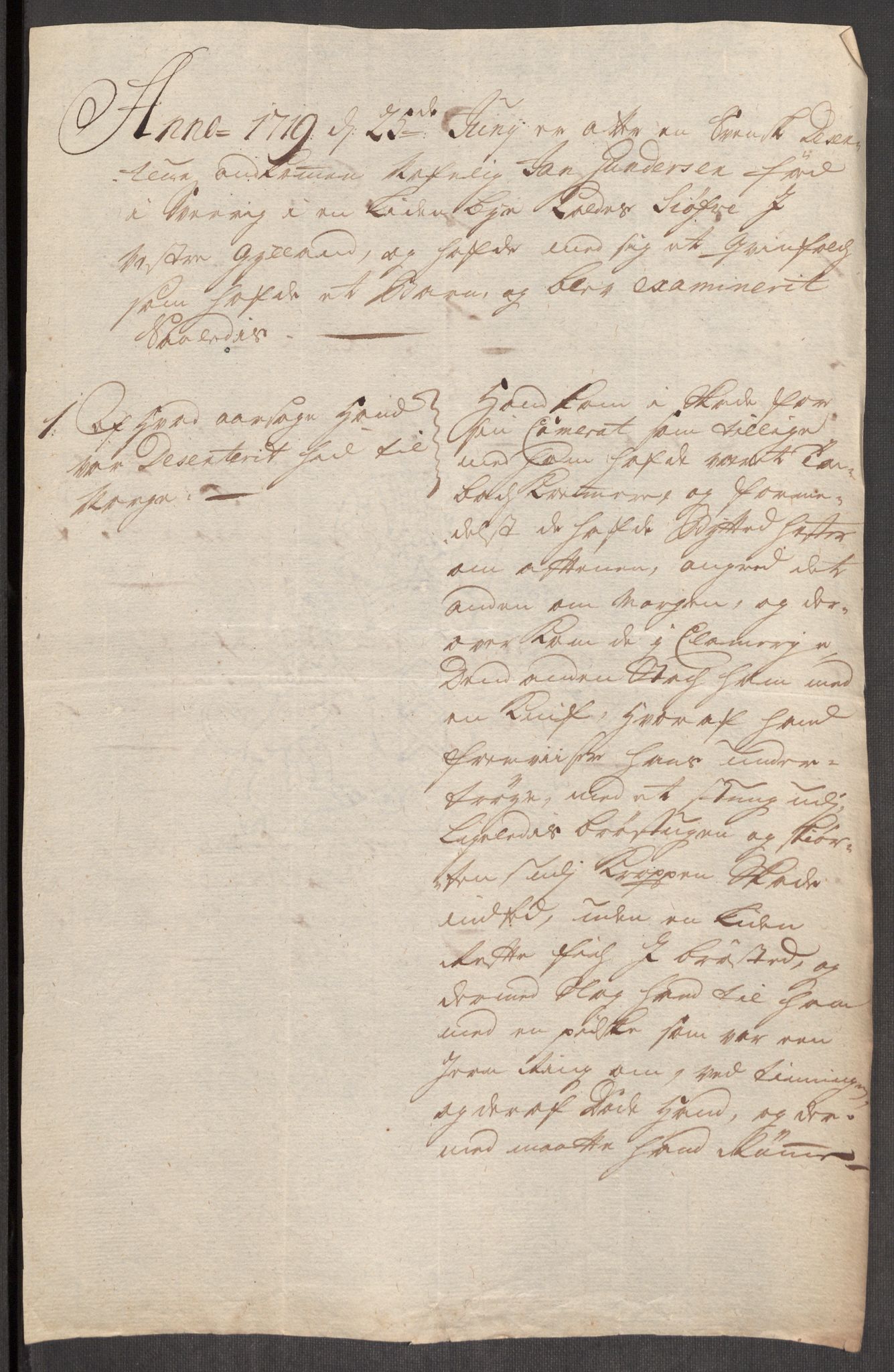 Kommanderende general (KG I) med Det norske krigsdirektorium, AV/RA-EA-5419/E/Eb/L0012: Kunnskap om fienden, kronologisk ordnet, 1718-1719, p. 729