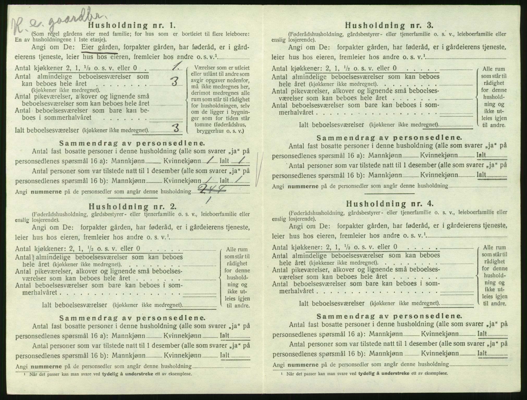 SAT, 1920 census for Valsøyfjord, 1920, p. 388
