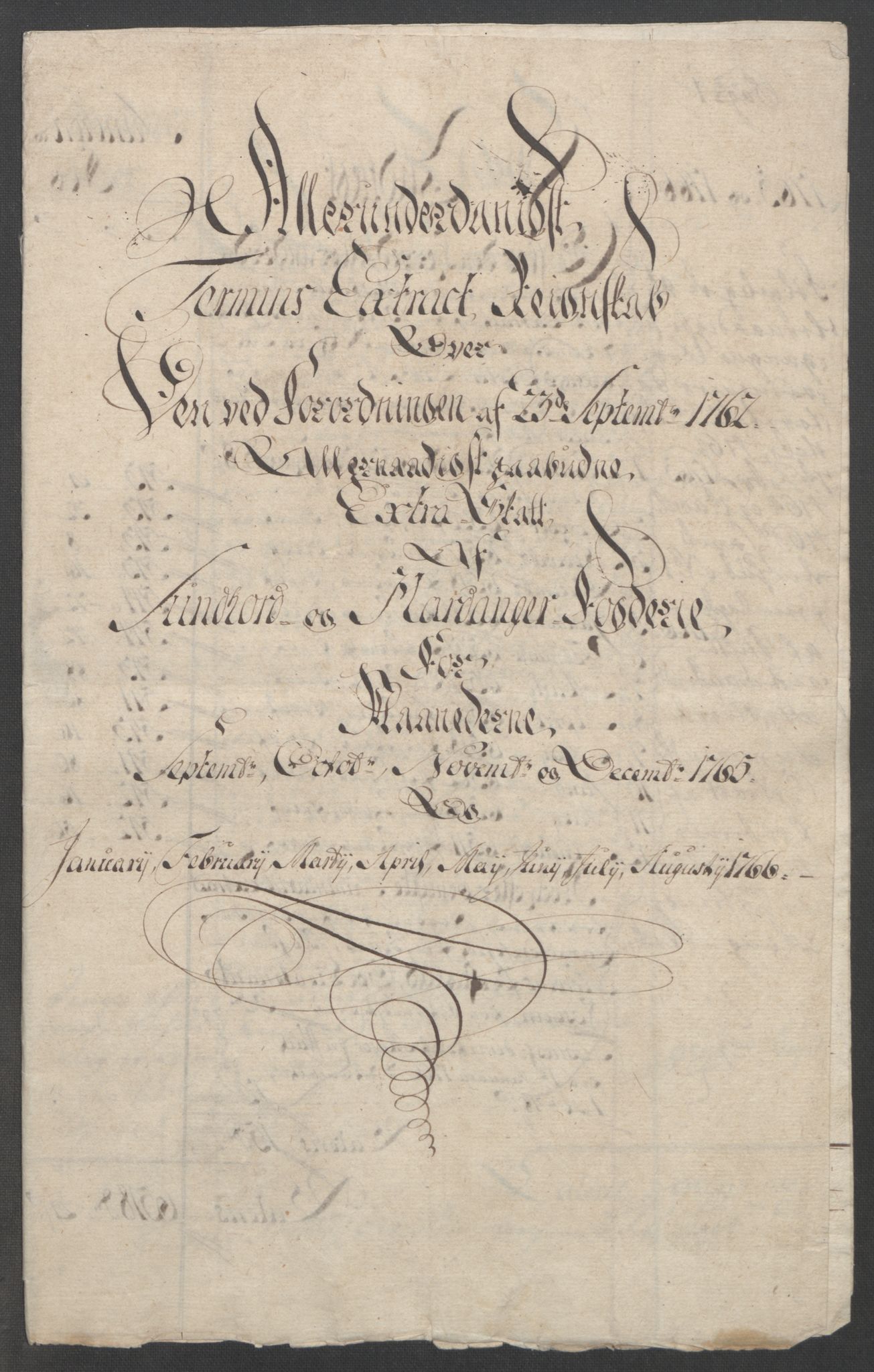 Rentekammeret inntil 1814, Reviderte regnskaper, Fogderegnskap, RA/EA-4092/R48/L3136: Ekstraskatten Sunnhordland og Hardanger, 1762-1772, p. 129