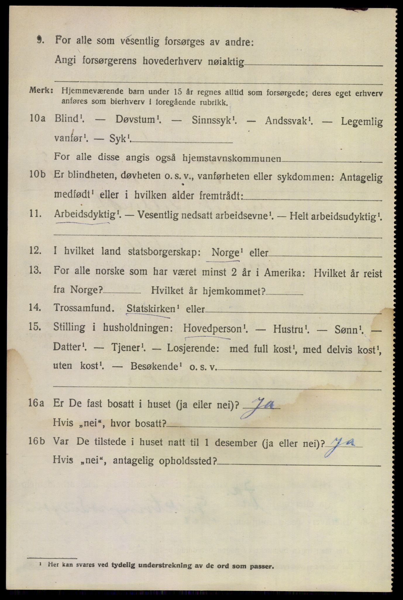 SAKO, 1920 census for Hurum, 1920, p. 6097