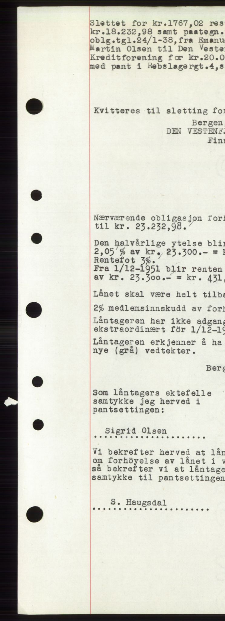 Byfogd og Byskriver i Bergen, AV/SAB-A-3401/03/03Bd/L0003: Mortgage book no. B29-39, 1947-1950, Deed date: 20.03.1950