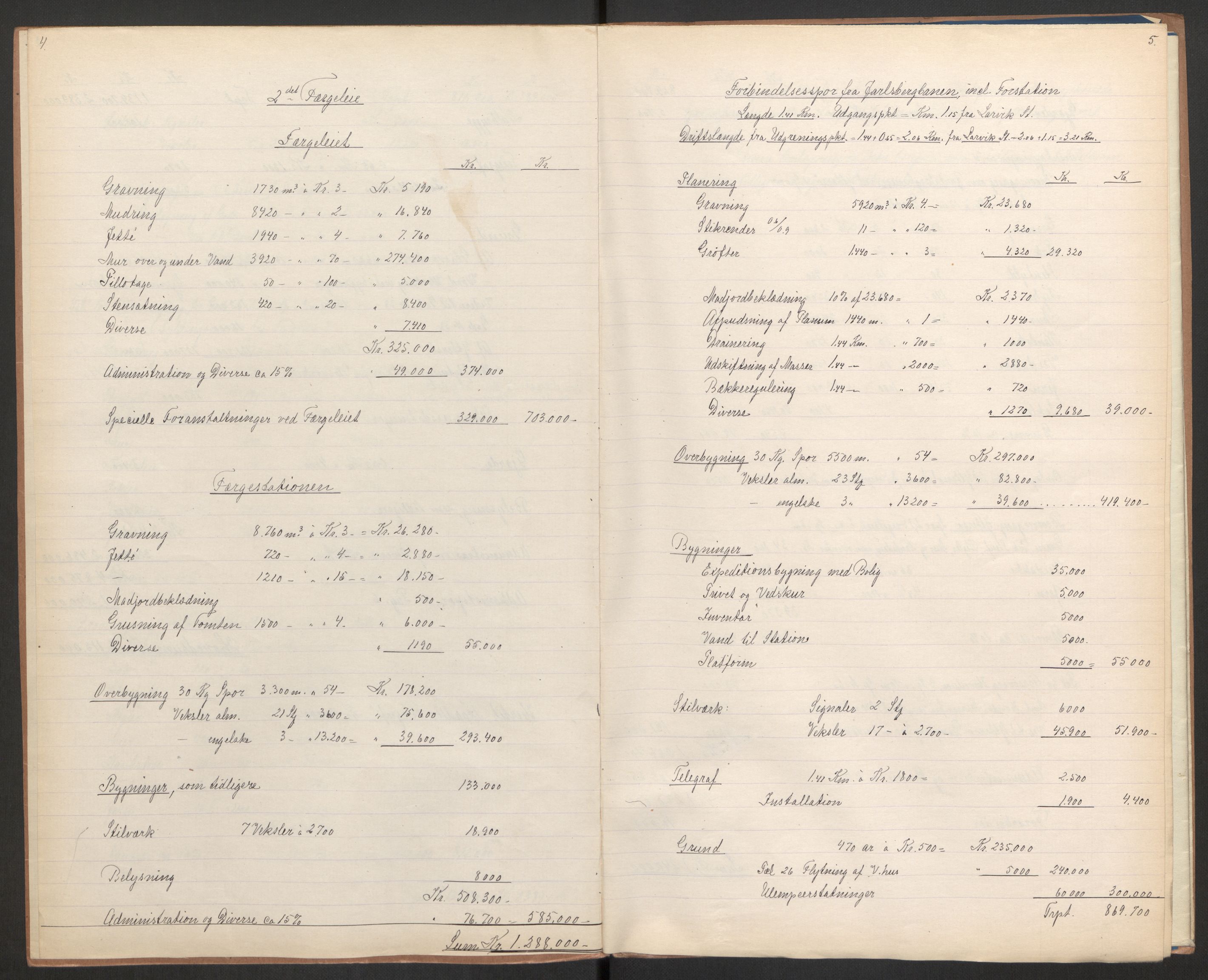 Norges Statsbaner, Baneavdelingen B, AV/RA-S-1619/1/F/Fa/L0042: NORGE-JYLLAND, 1920, p. 43