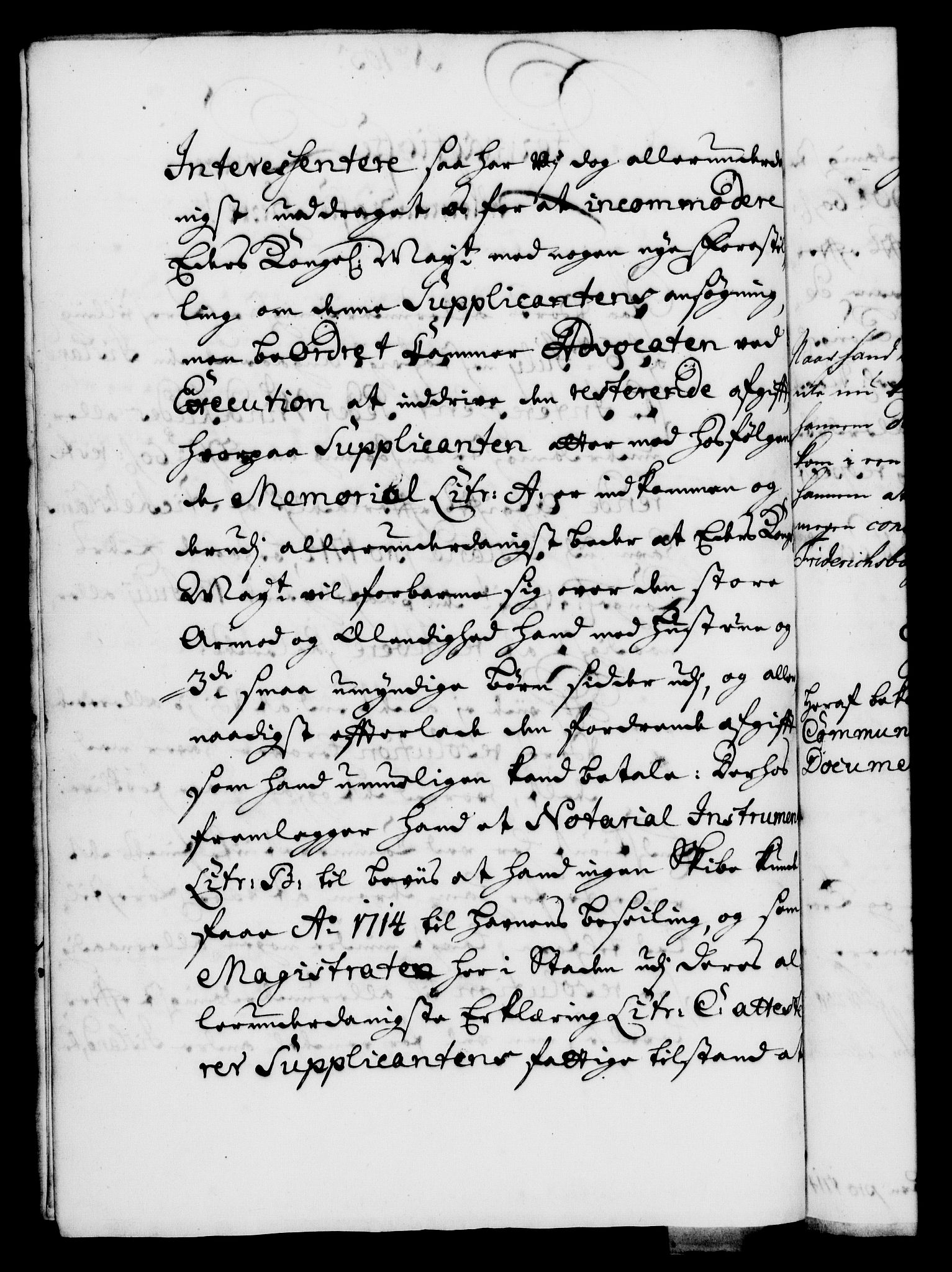 Rentekammeret, Kammerkanselliet, RA/EA-3111/G/Gf/Gfa/L0005: Norsk relasjons- og resolusjonsprotokoll (merket RK 52.5), 1722, p. 539