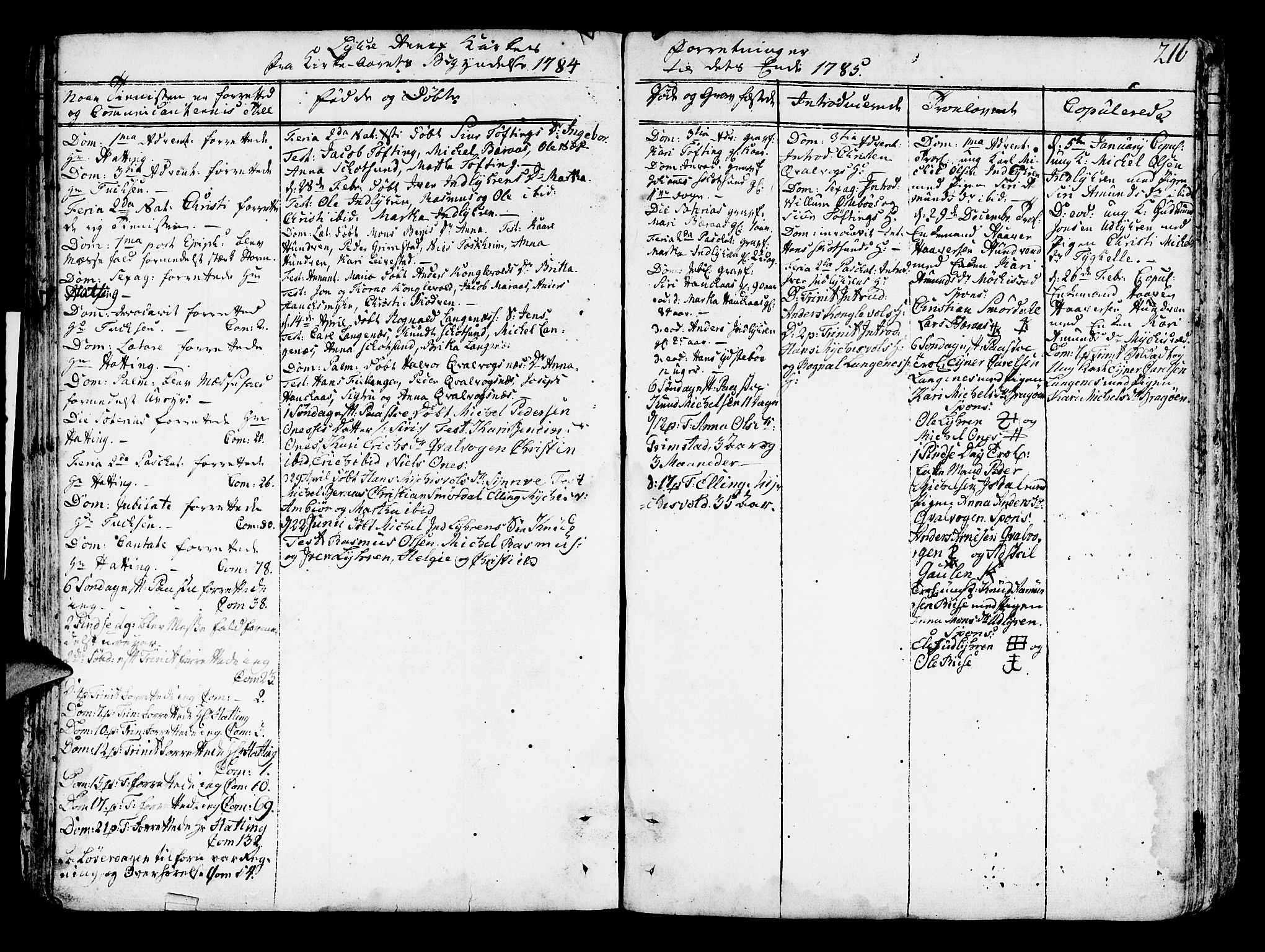 Lindås Sokneprestembete, AV/SAB-A-76701/H/Haa/Haaa/L0004: Parish register (official) no. A 4, 1764-1791, p. 216