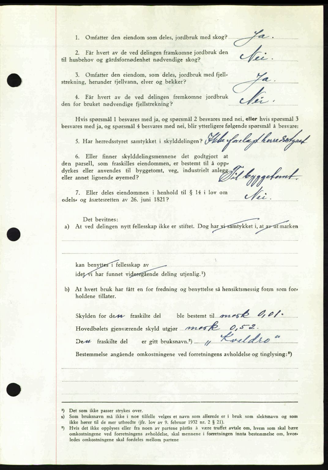 Romsdal sorenskriveri, AV/SAT-A-4149/1/2/2C: Mortgage book no. A30, 1949-1949, Diary no: : 2370/1949