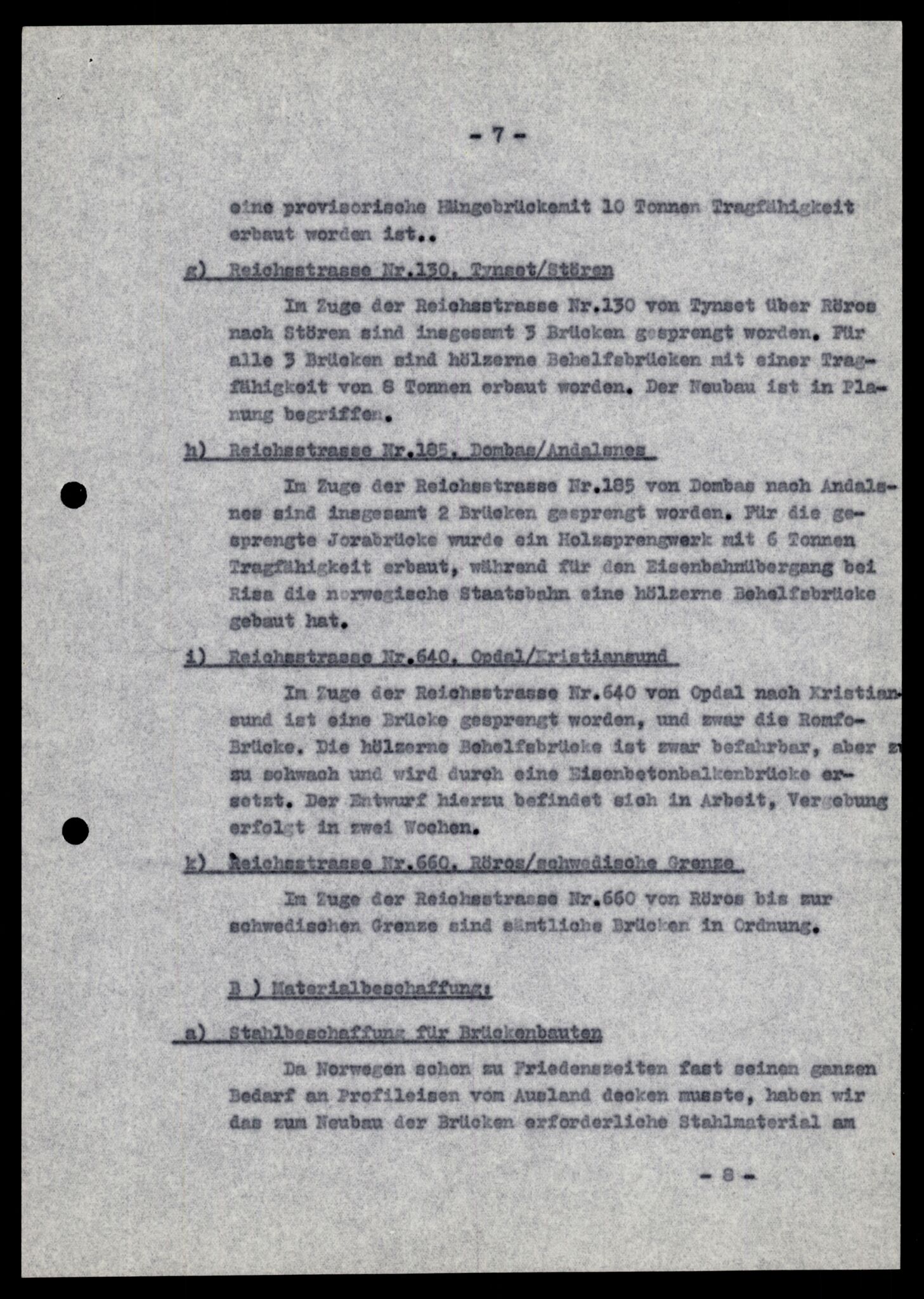 Forsvarets Overkommando. 2 kontor. Arkiv 11.4. Spredte tyske arkivsaker, AV/RA-RAFA-7031/D/Dar/Darb/L0001: Reichskommissariat - Hauptabteilung Technik und Verkehr, 1940-1944, p. 1308