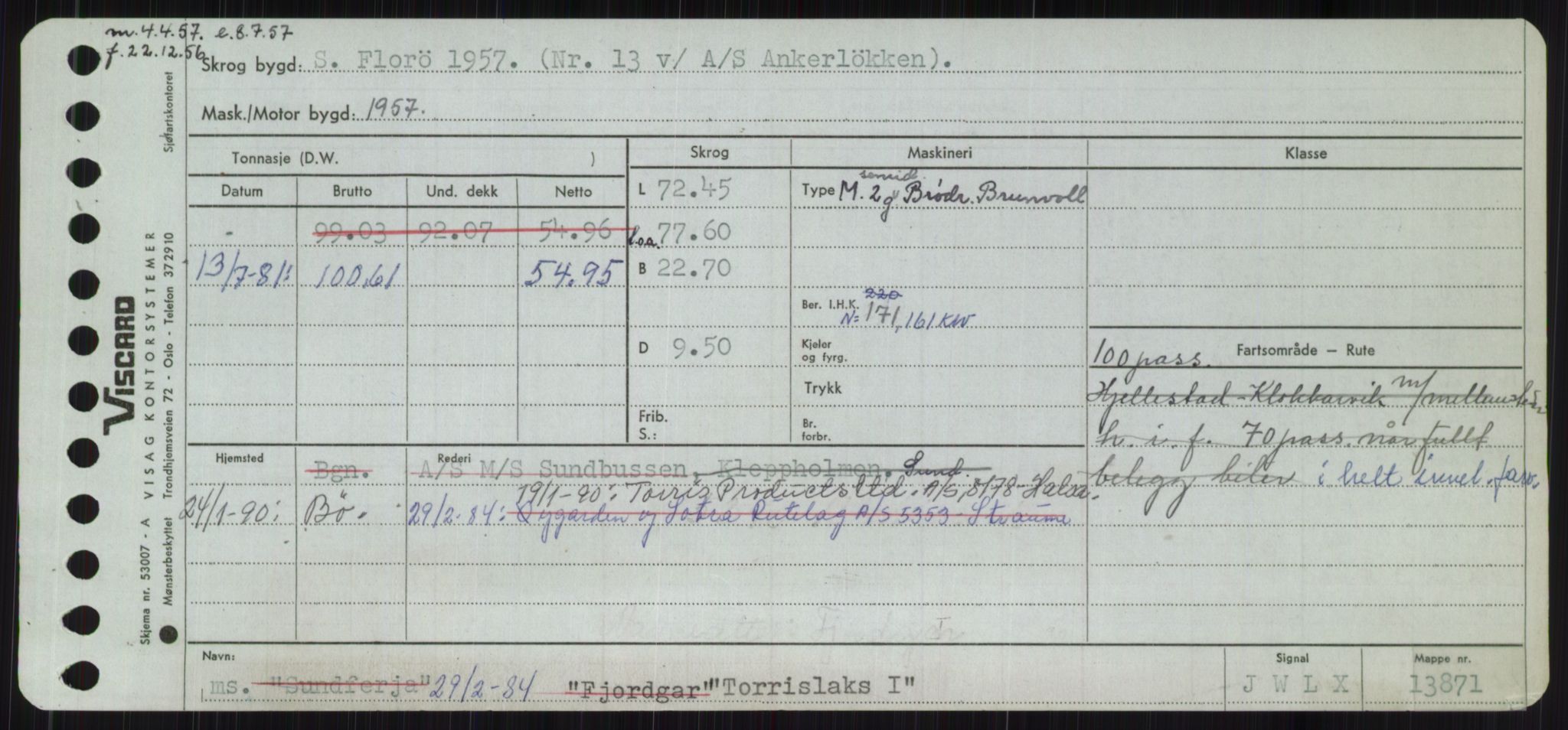 Sjøfartsdirektoratet med forløpere, Skipsmålingen, RA/S-1627/H/Ha/L0006/0001: Fartøy, Sver-Å / Fartøy, Sver-T, p. 573