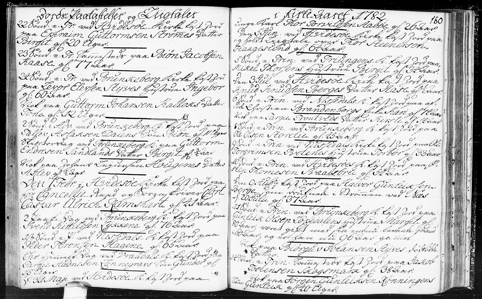Kviteseid kirkebøker, SAKO/A-276/F/Fa/L0002: Parish register (official) no. I 2, 1773-1786, p. 180