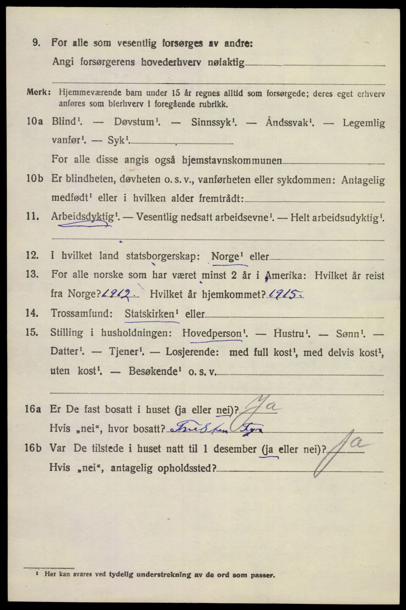 SAKO, 1920 census for Brunlanes, 1920, p. 10496