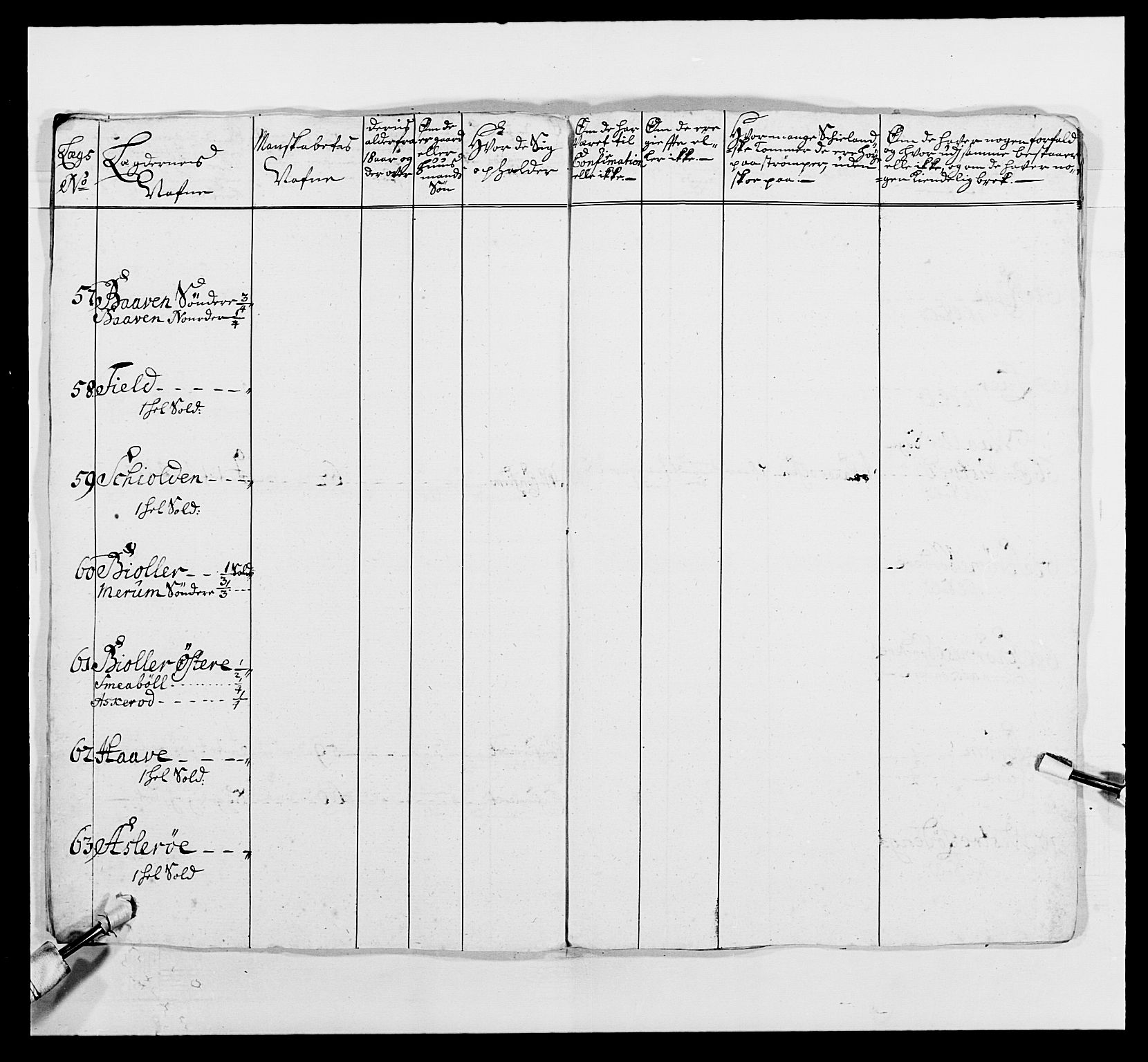 Kommanderende general (KG I) med Det norske krigsdirektorium, AV/RA-EA-5419/E/Ea/L0495: 1. Smålenske regiment, 1732-1763, p. 805