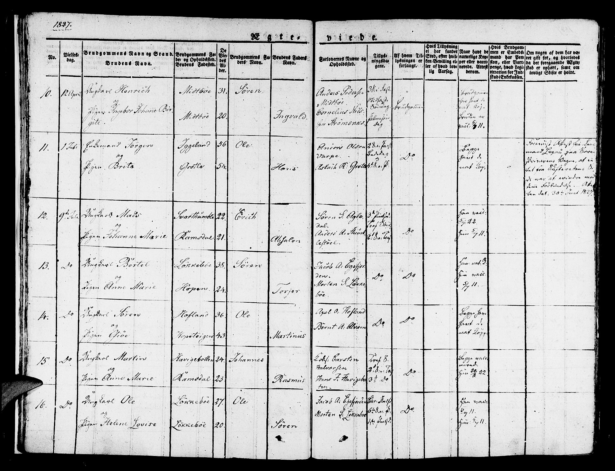 Kinn sokneprestembete, AV/SAB-A-80801/H/Haa/Haaa/L0004/0002: Parish register (official) no. A 4II, 1822-1840, p. 18