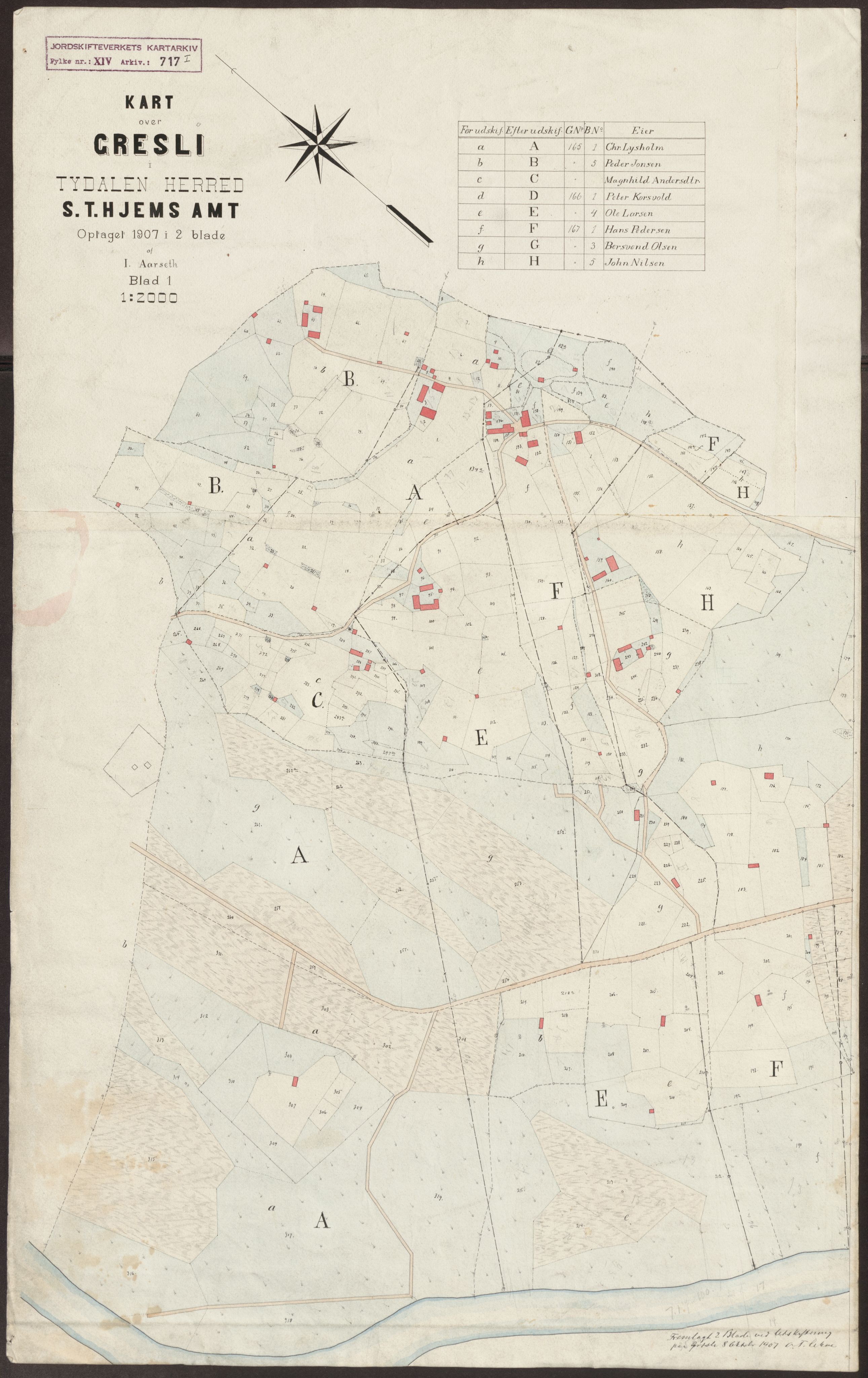 Jordskifteverkets kartarkiv, AV/RA-S-3929/T, 1859-1988, p. 1056