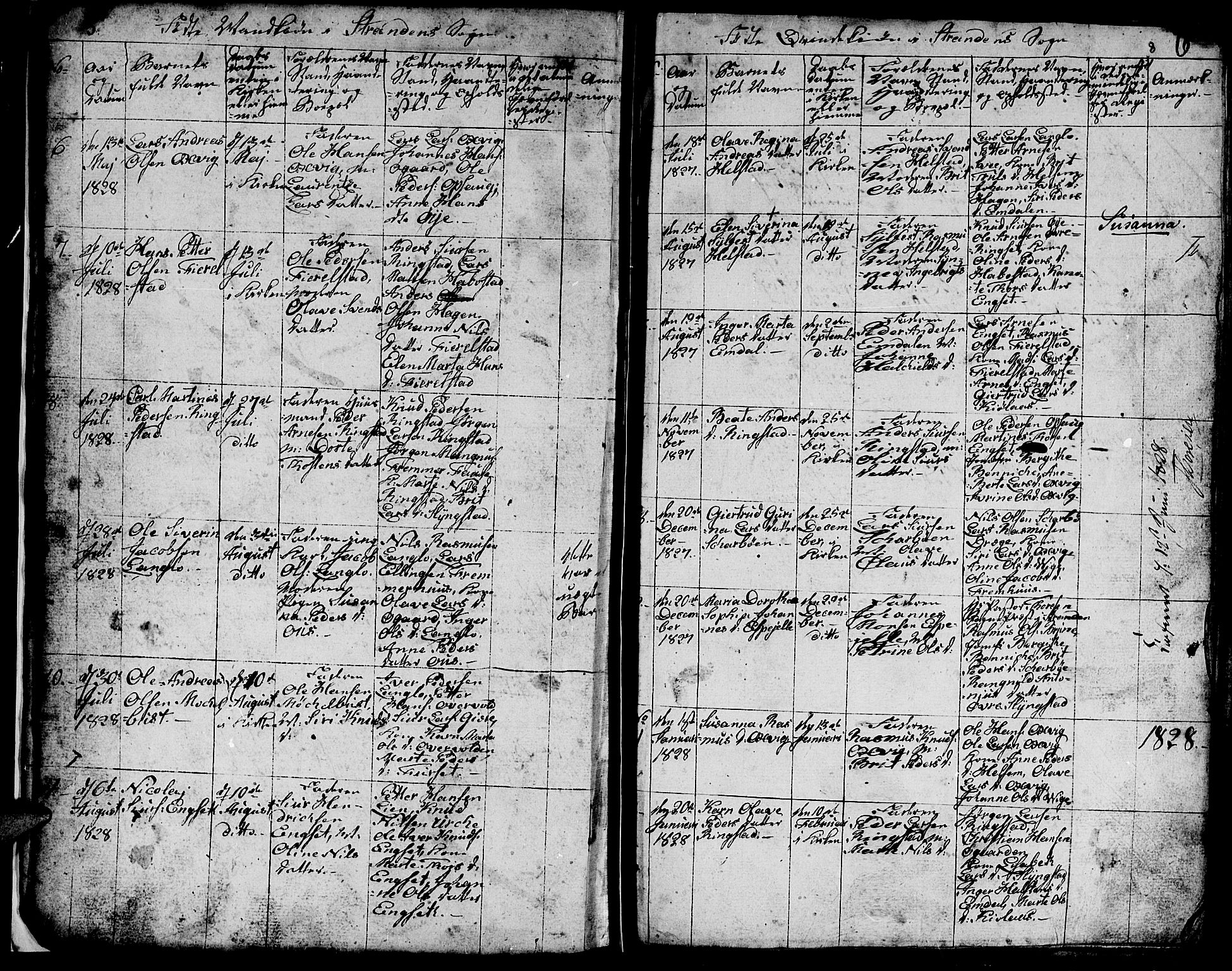 Ministerialprotokoller, klokkerbøker og fødselsregistre - Møre og Romsdal, SAT/A-1454/520/L0290: Parish register (copy) no. 520C02, 1825-1835, p. 8