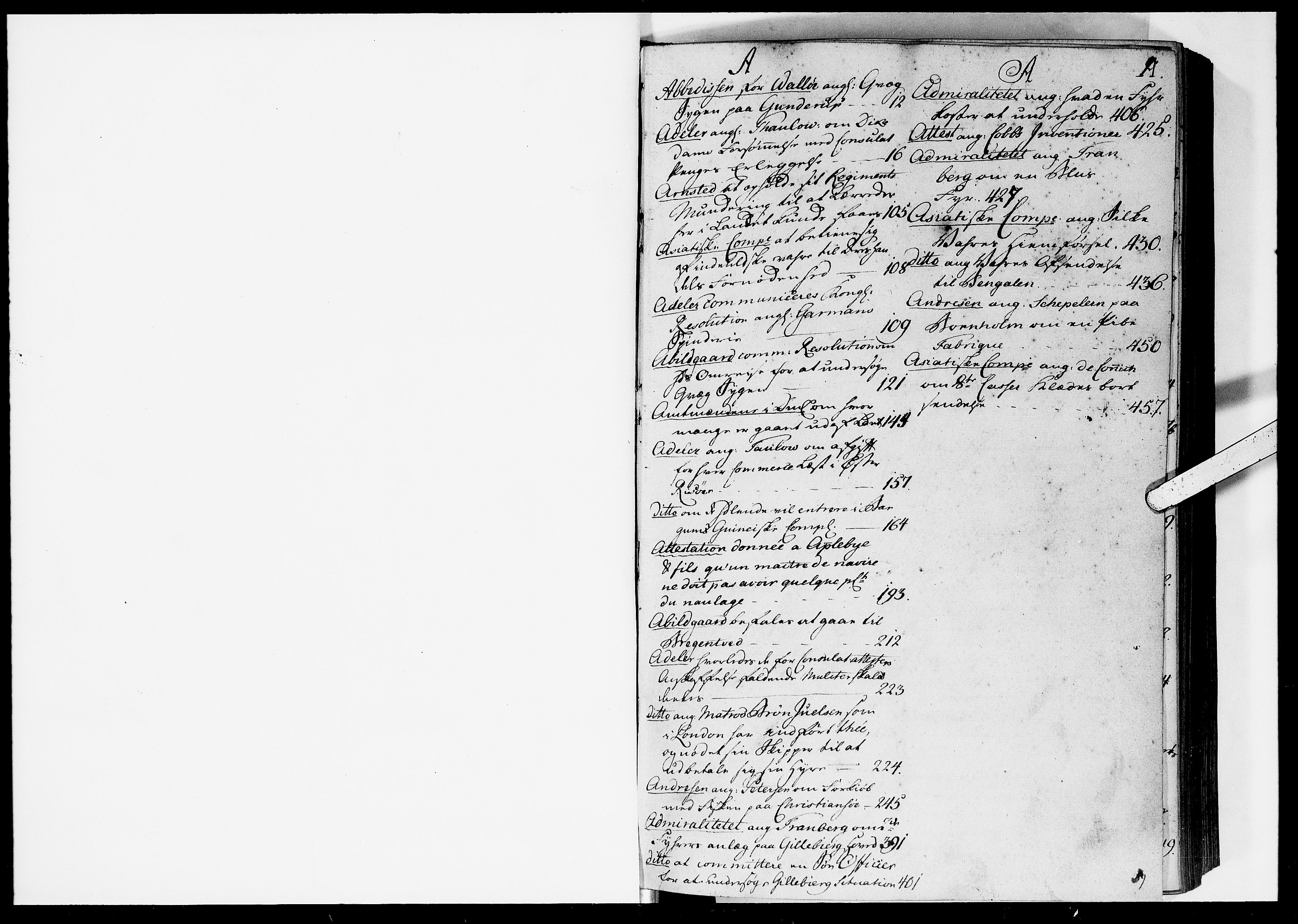 Kommercekollegiet, Dansk-Norske Sekretariat, DRA/A-0001/10/47: Dansk-Norsk kopibog, 1765-1769