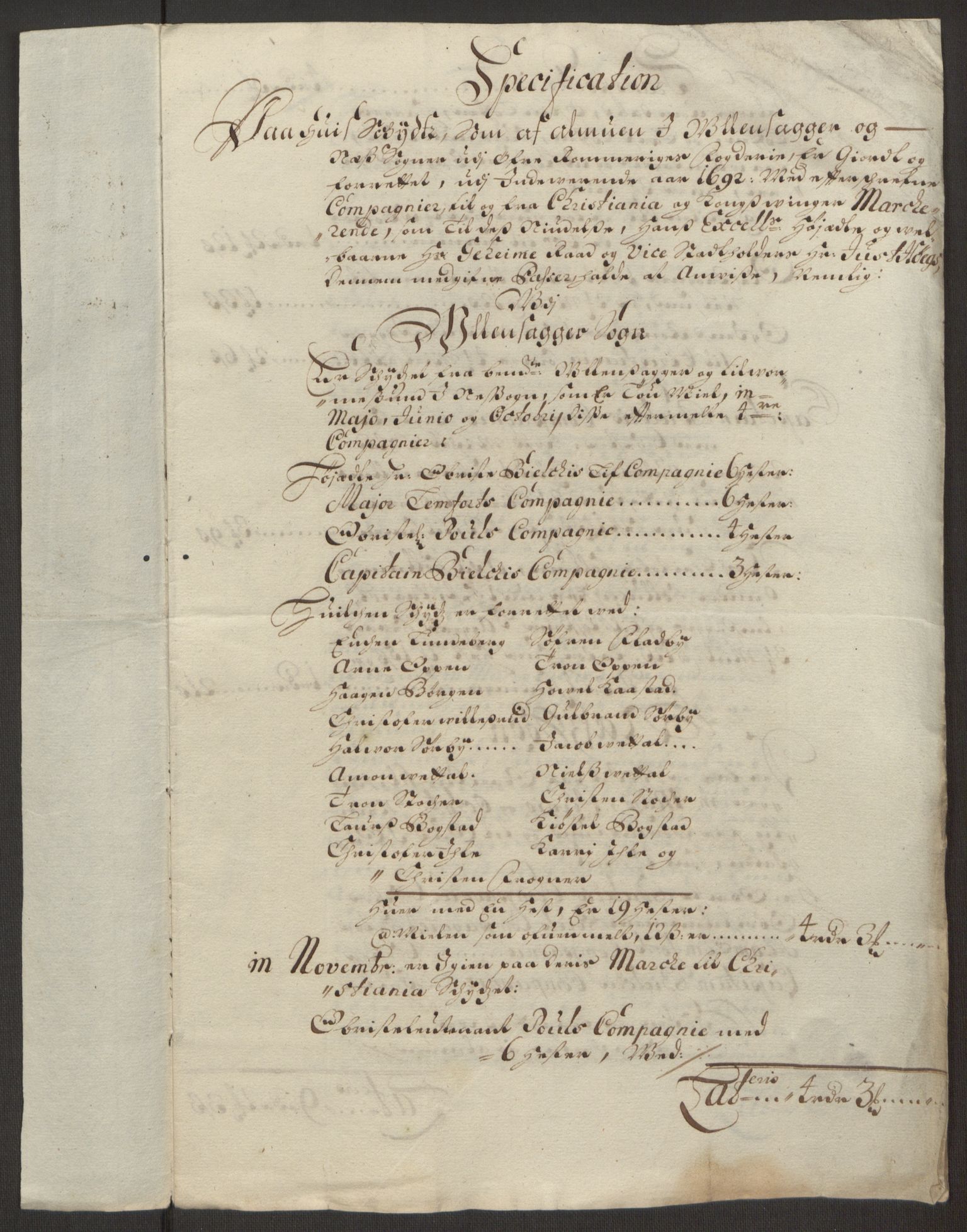 Rentekammeret inntil 1814, Reviderte regnskaper, Fogderegnskap, AV/RA-EA-4092/R12/L0704: Fogderegnskap Øvre Romerike, 1692, p. 287