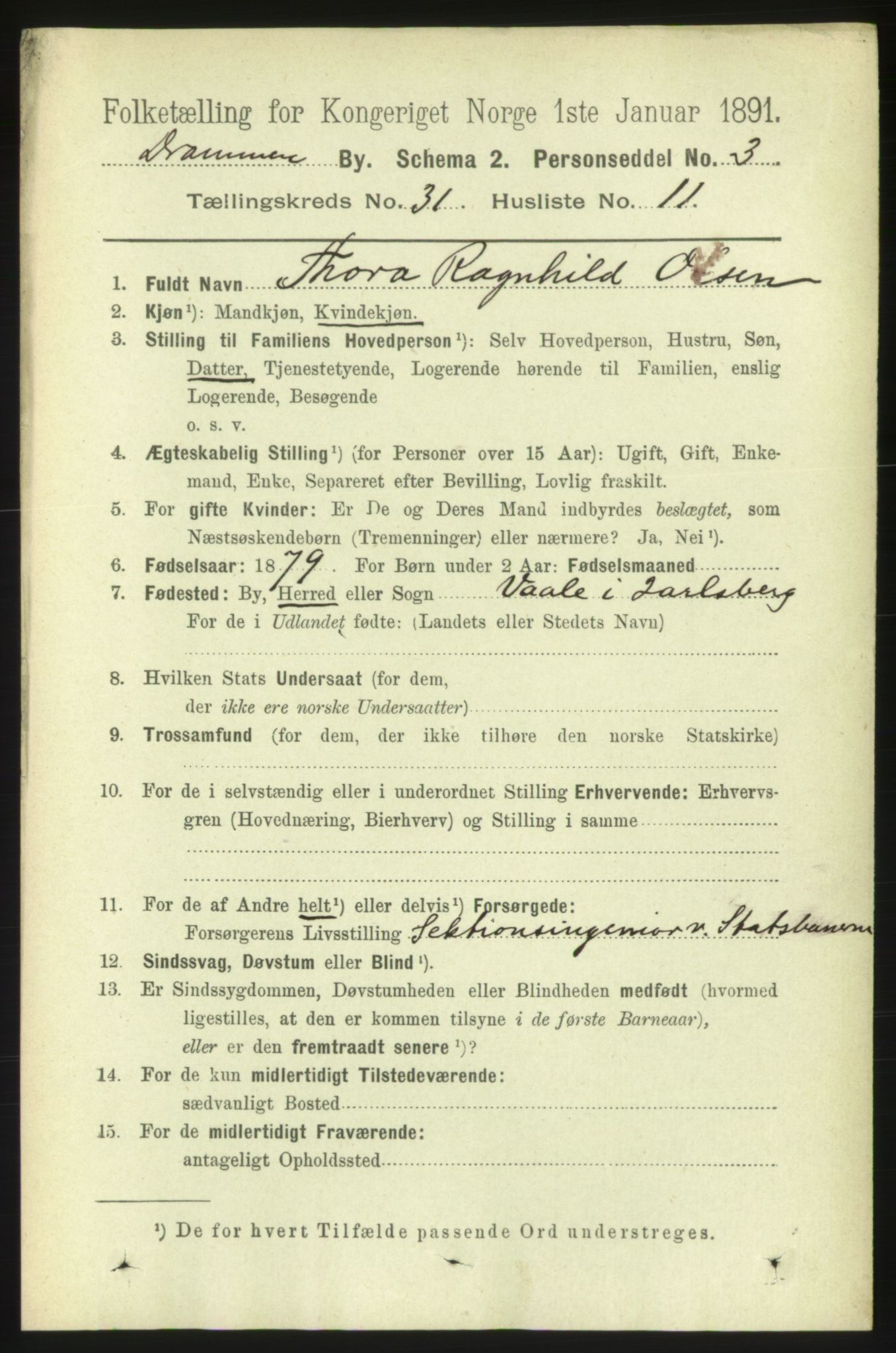 RA, 1891 census for 0602 Drammen, 1891, p. 18789