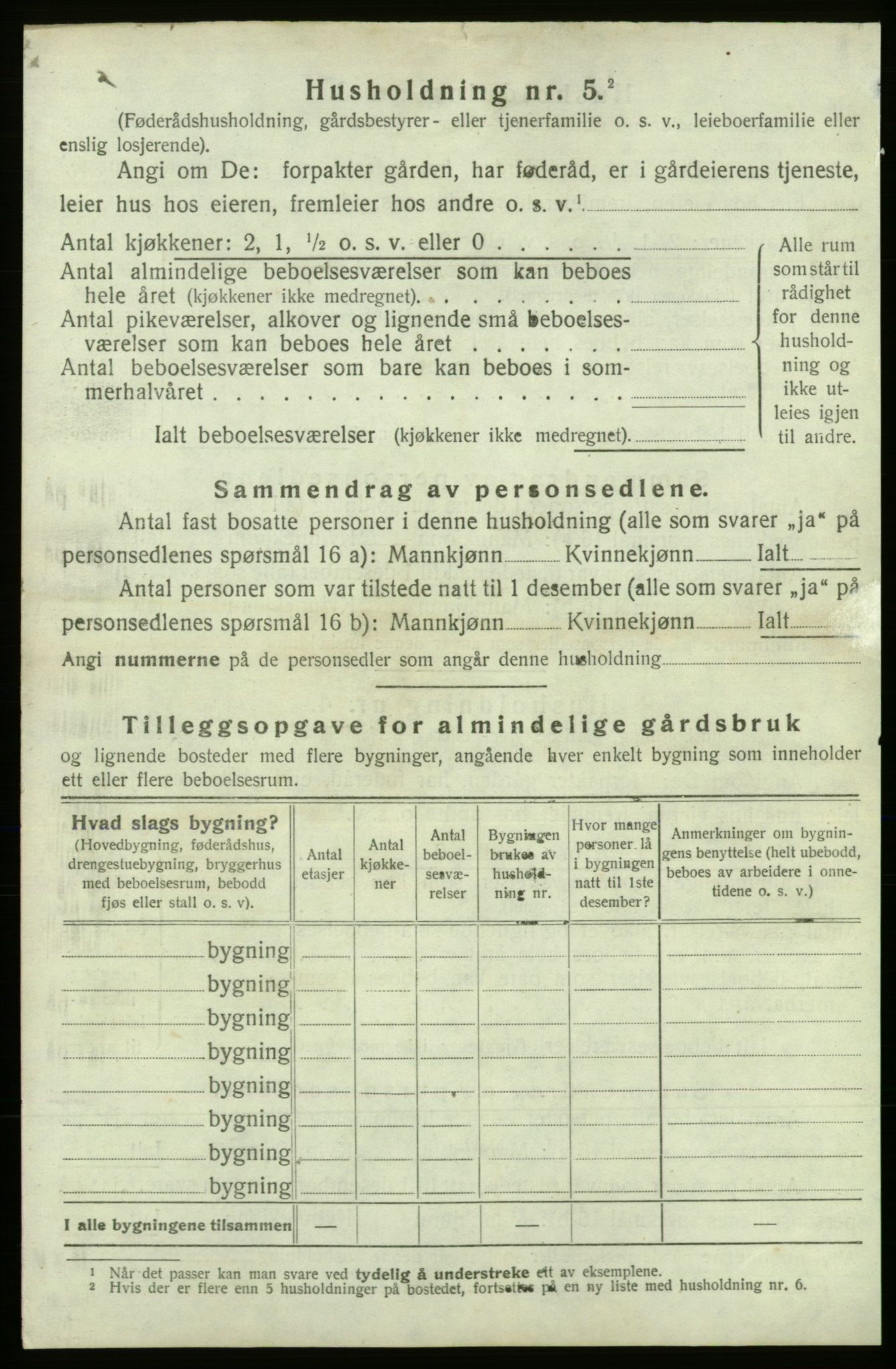 SAB, 1920 census for Kvinnherad, 1920, p. 205