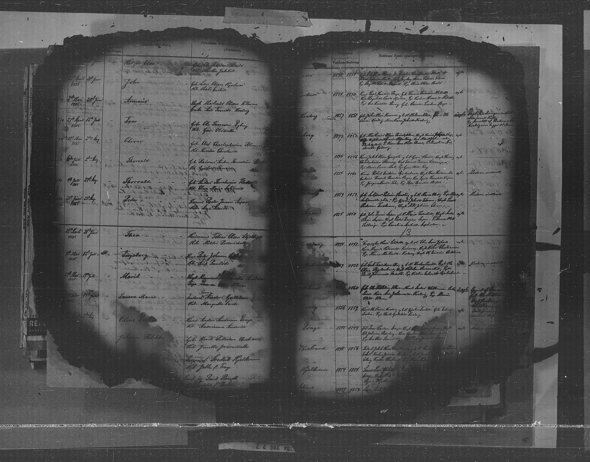 Kristiansund sokneprestkontor, AV/SAT-A-1068/1/I/I1: Parish register (official) no. 30, 1880-1919, p. 13